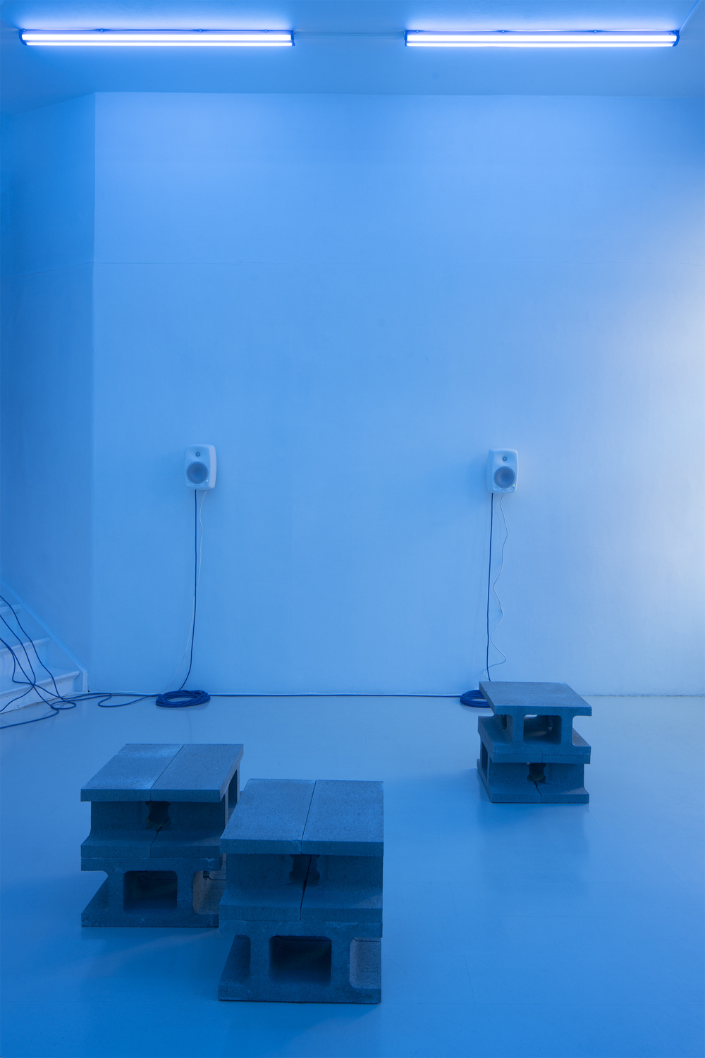 Fathia Mohidin &amp; Adele Kosman, Pumping Gas (You’ve Touched on More Water) installation view.