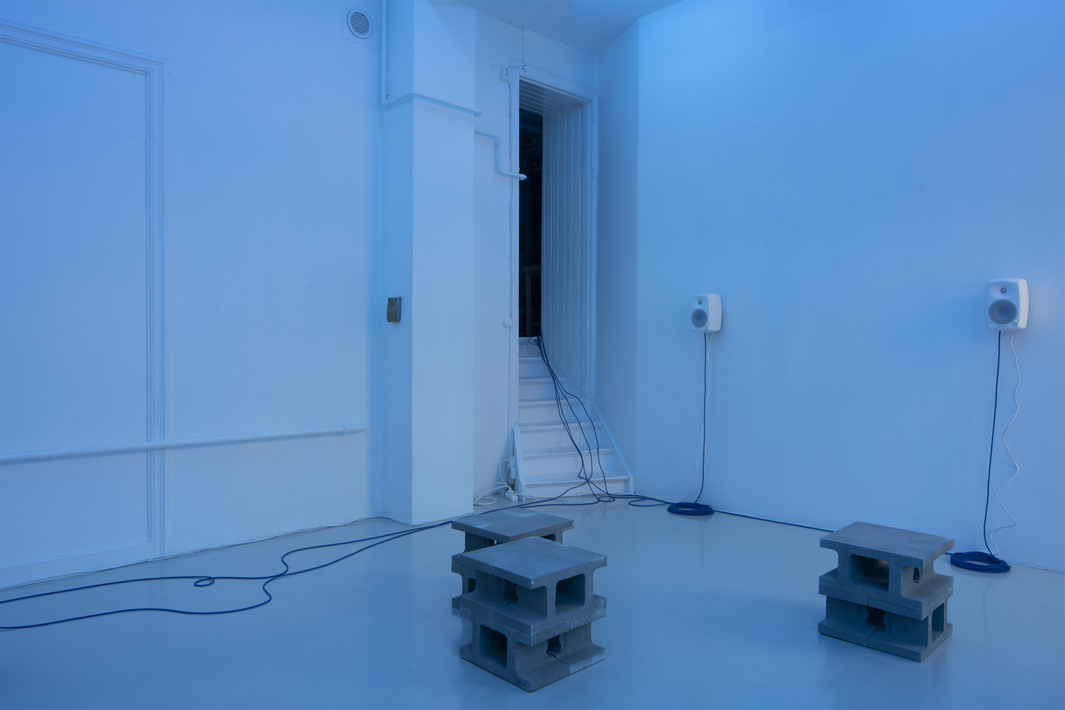 Fathia Mohidin &amp; Adele Kosman, Pumping Gas (You’ve Touched on More Water) installation view.