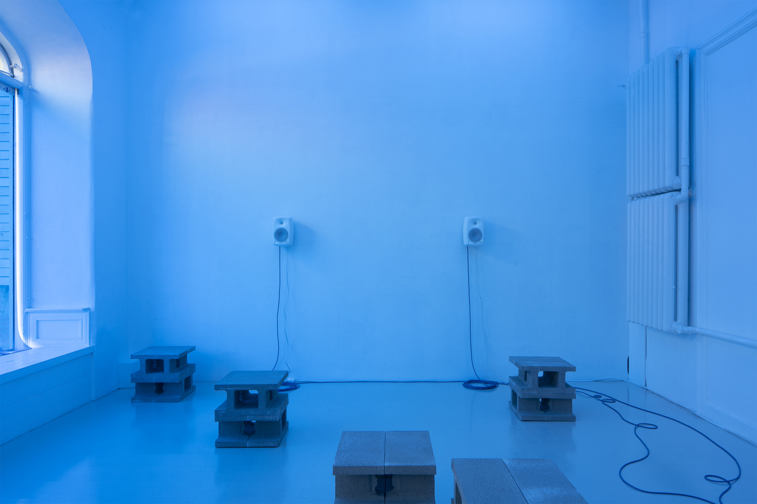 Fathia Mohidin &amp; Adele Kosman, Pumping Gas (You’ve Touched on More Water) installation view.