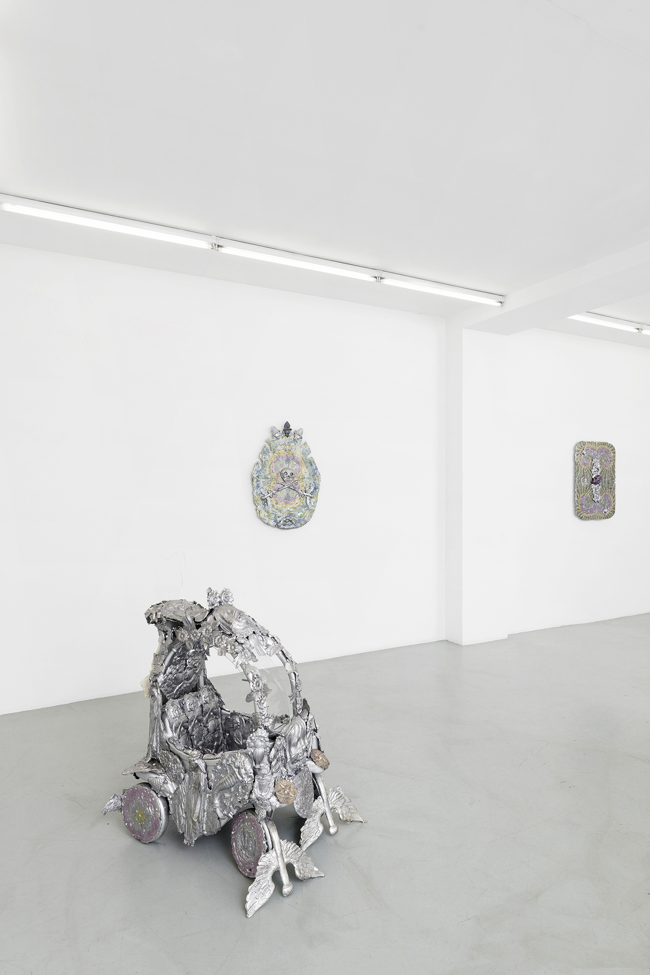 Exhibition view, Firmament, Alain Gutharc Gallery, Paris