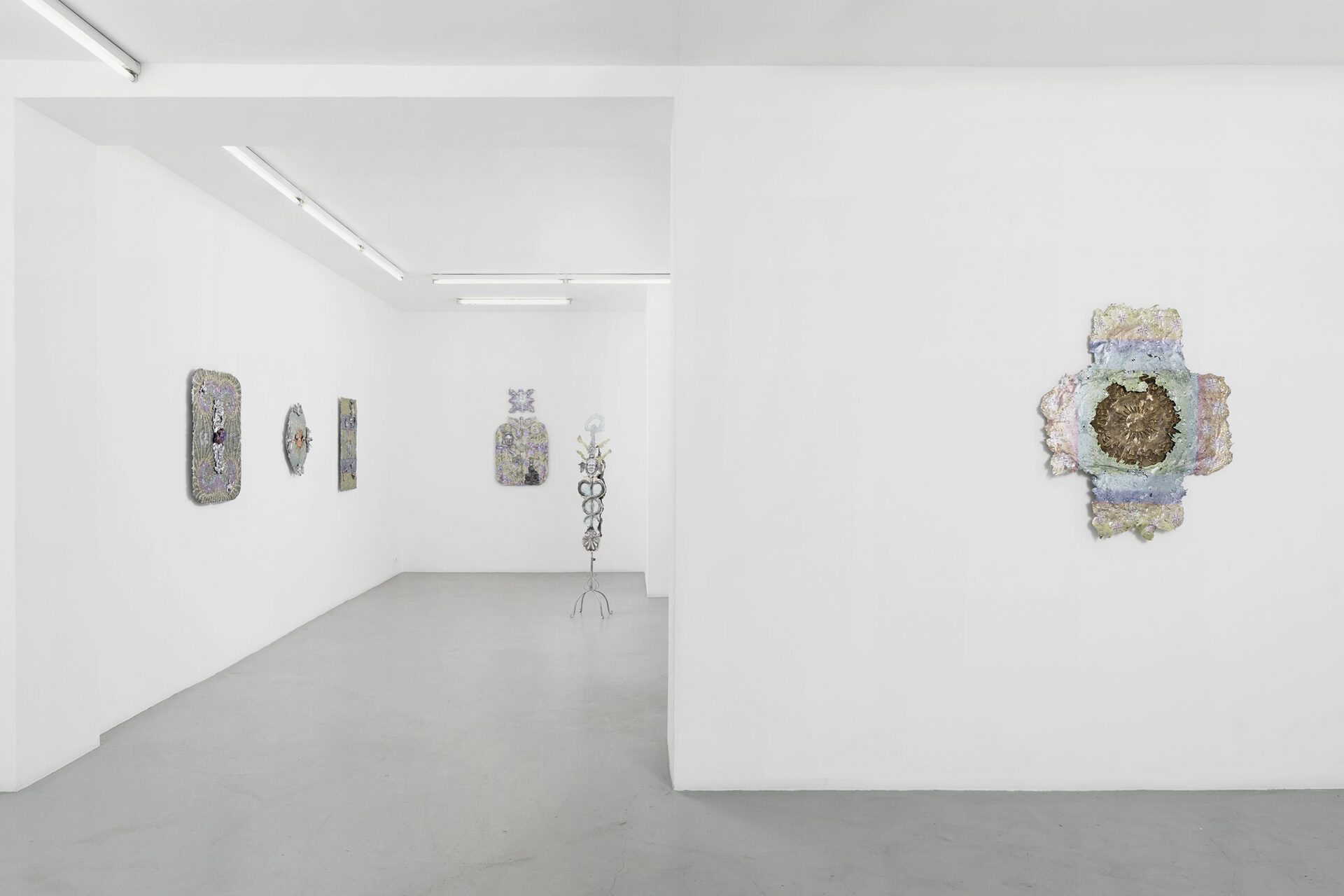 Exhibition view, Firmament, Alain Gutharc Gallery, Paris