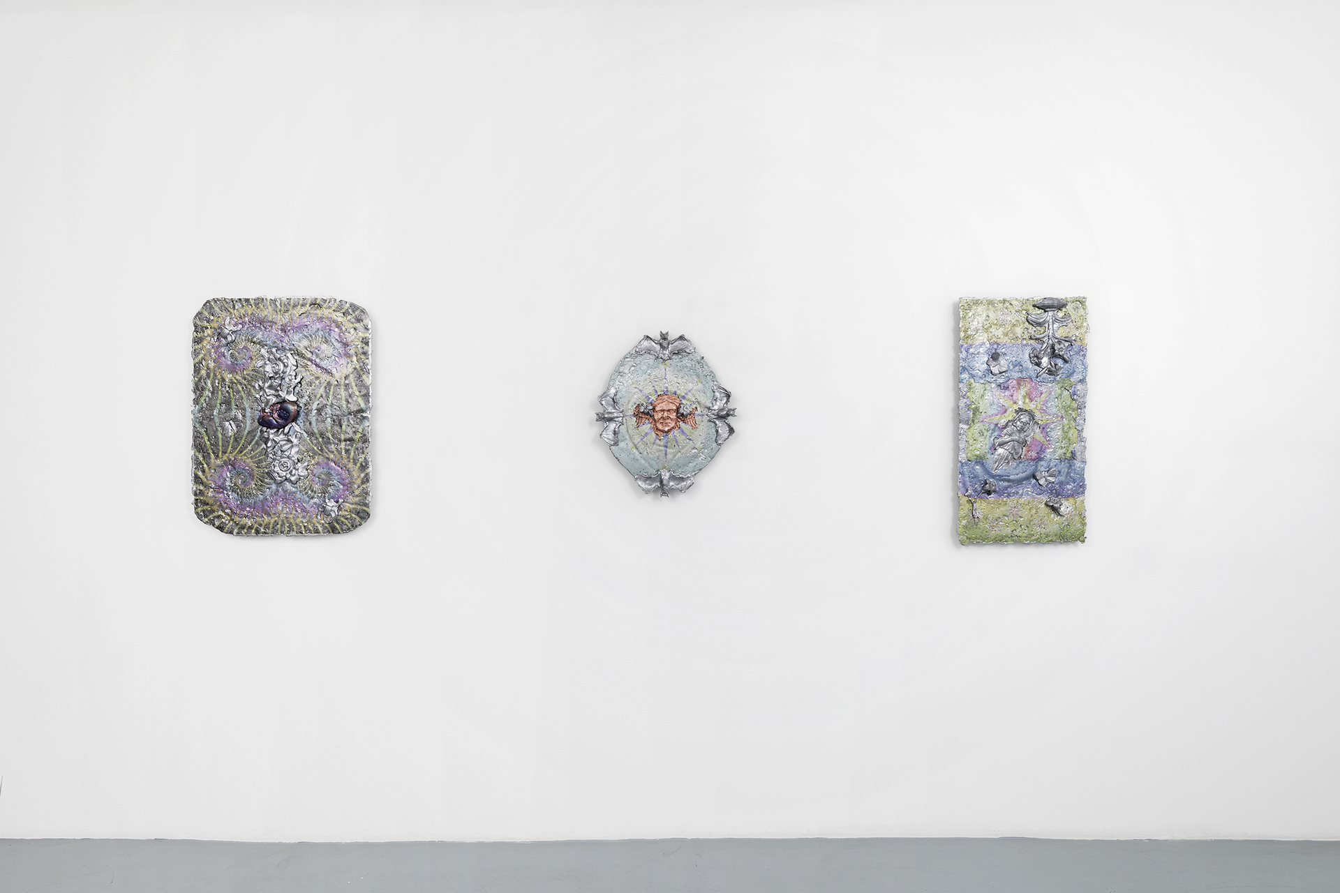 Exhibition view, Firmament, Alain Gutharc Gallery, Paris