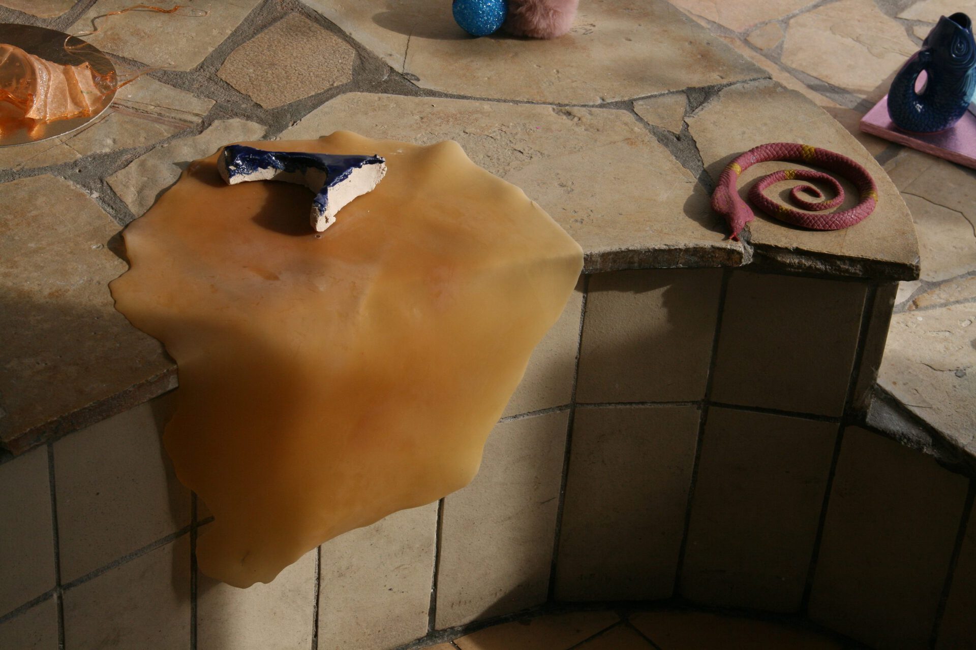 Jana Rippmann, skin, 2022, mixed media