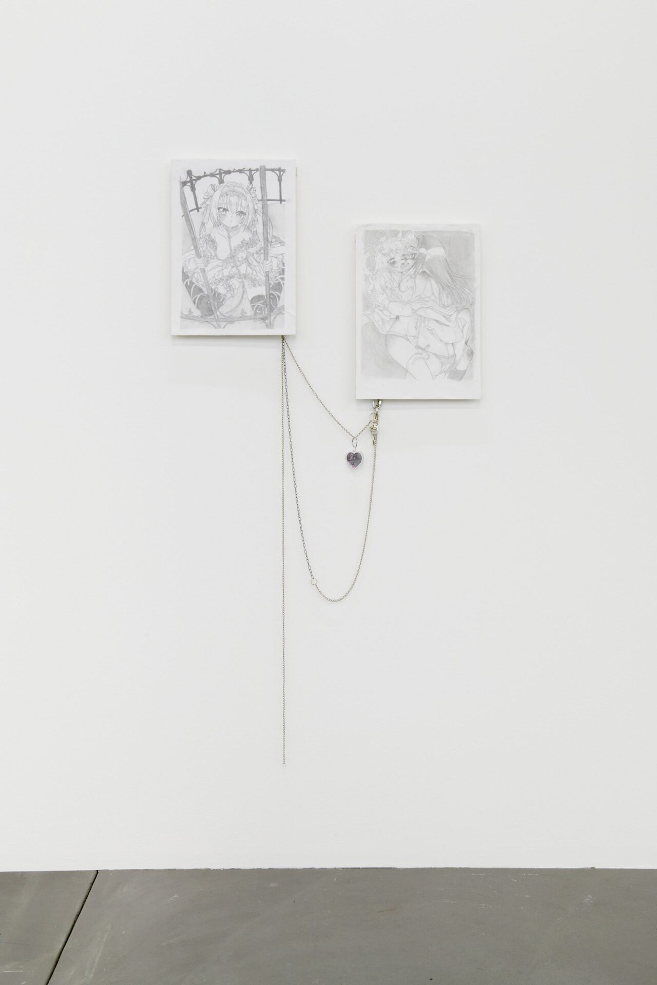 Installation view, Amanda del Valle, 2021-2022, Kunsthalle Friart Fribourg. Photo Guillaume Python, Courtesy Kunsthalle Friart Fribourg.