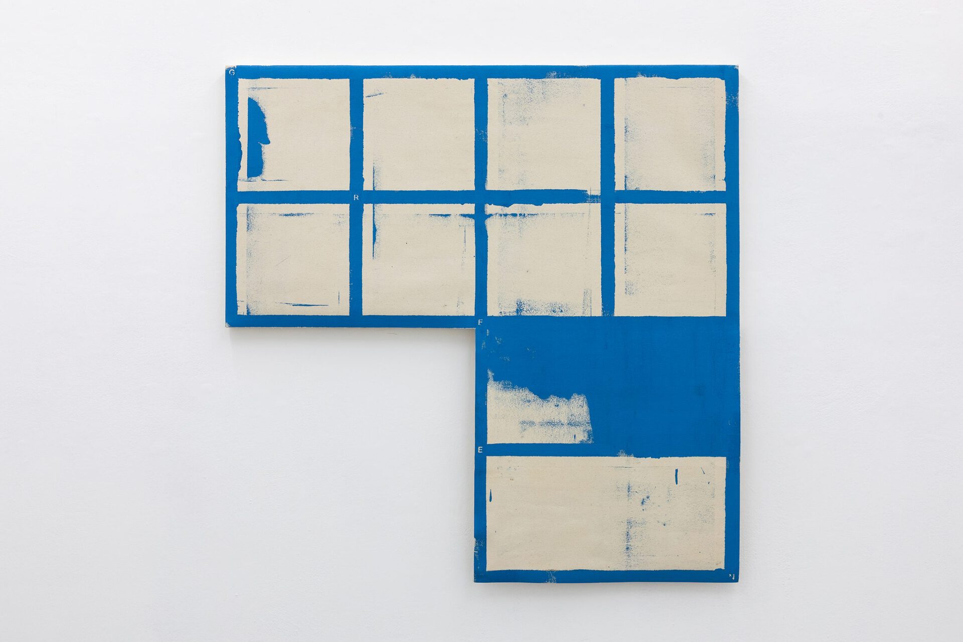 Eugenio Espinoza, Green, 2020, oil on canvas, 120 x 120 cm