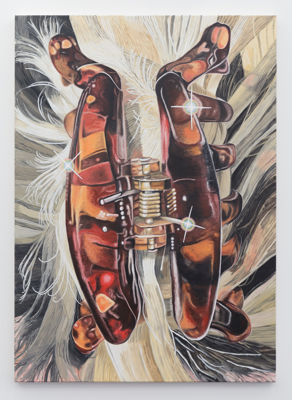 Hamish Chapman, Butterfly, 2021, Oil on canvas, 140 x 100 cm