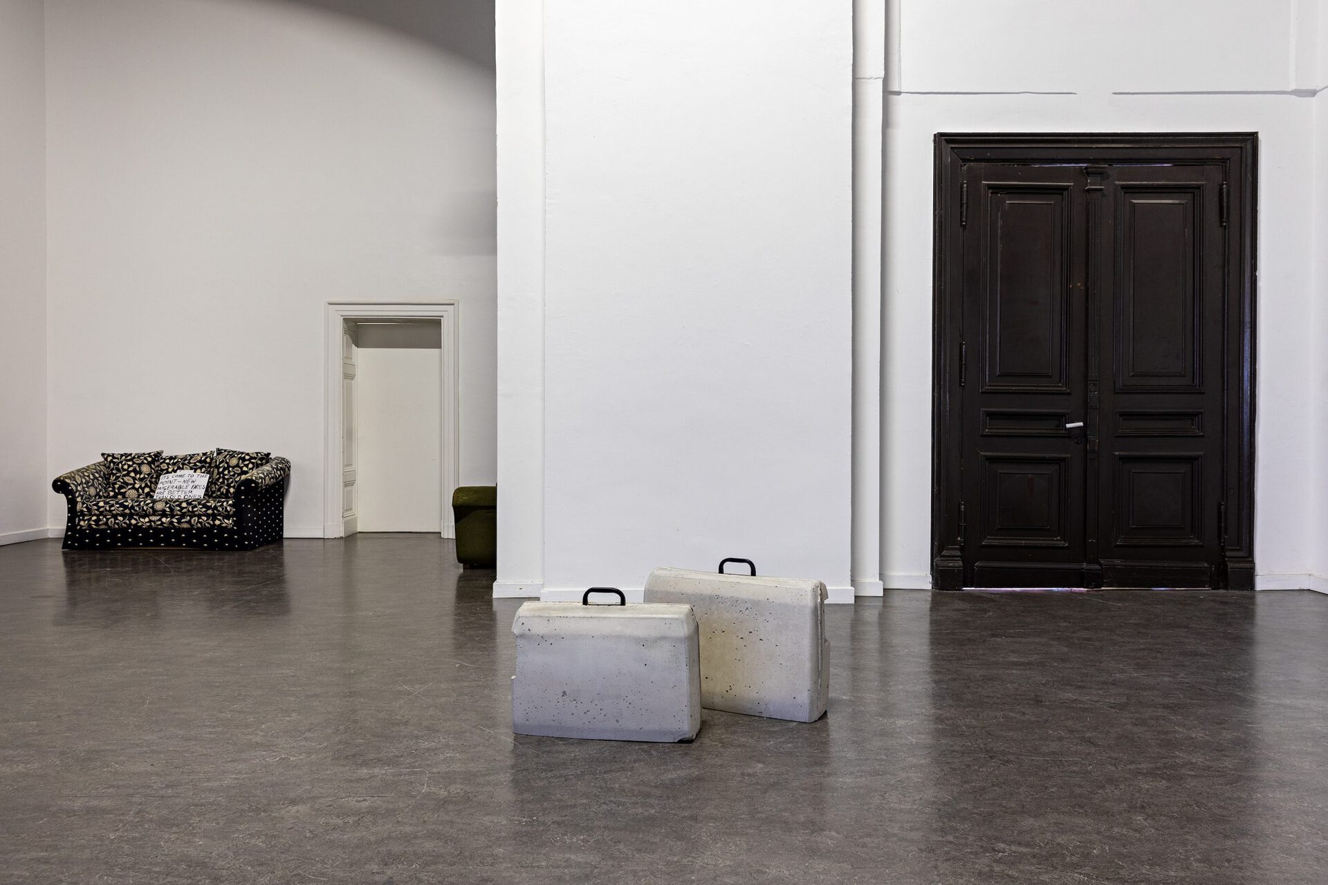 I Offer You a Journey Without Direction, Uncertainty and No Sweet Conclusion, 2022, Exhibition view