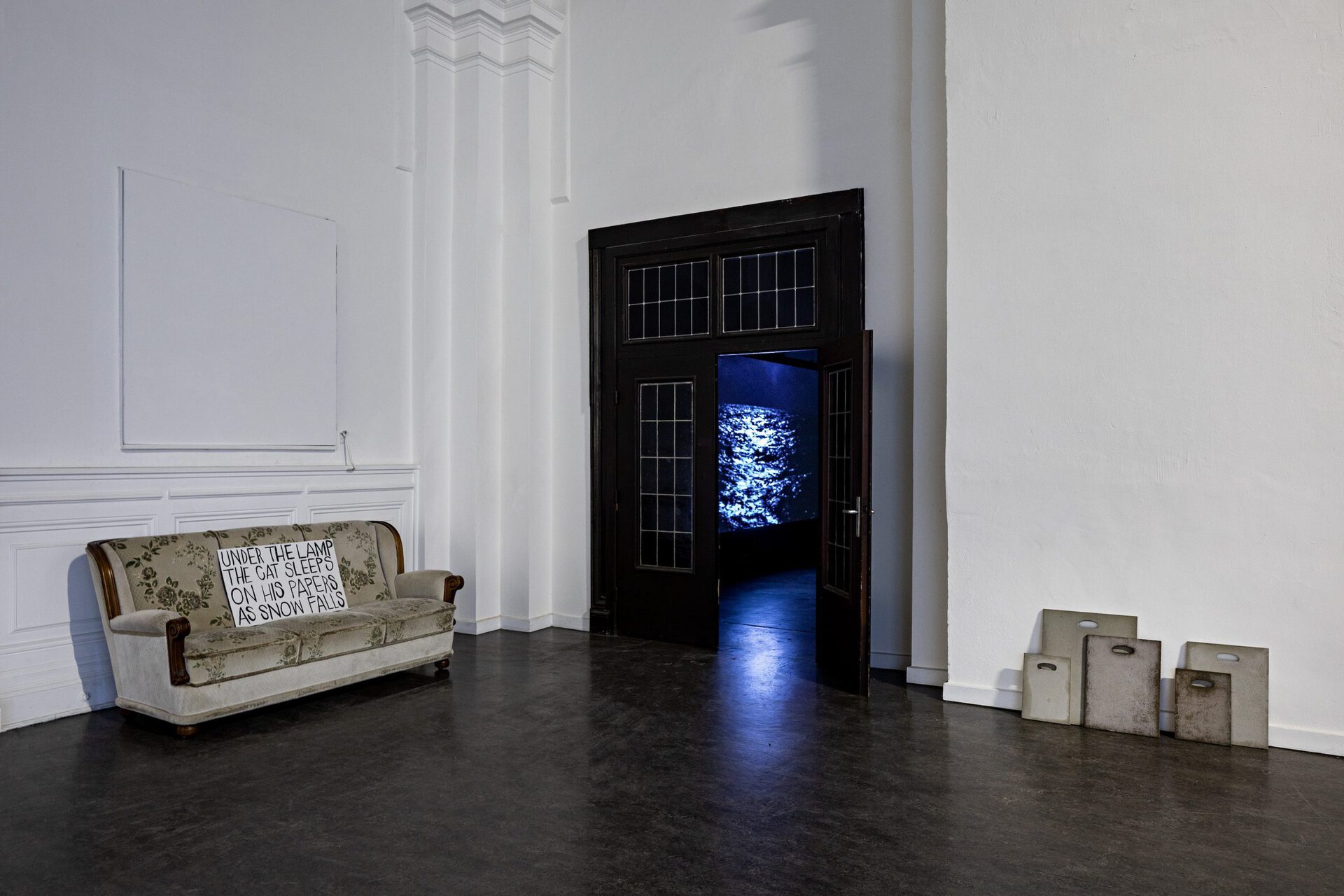 I Offer You a Journey Without Direction, Uncertainty and No Sweet Conclusion, 2022, Exhibition view