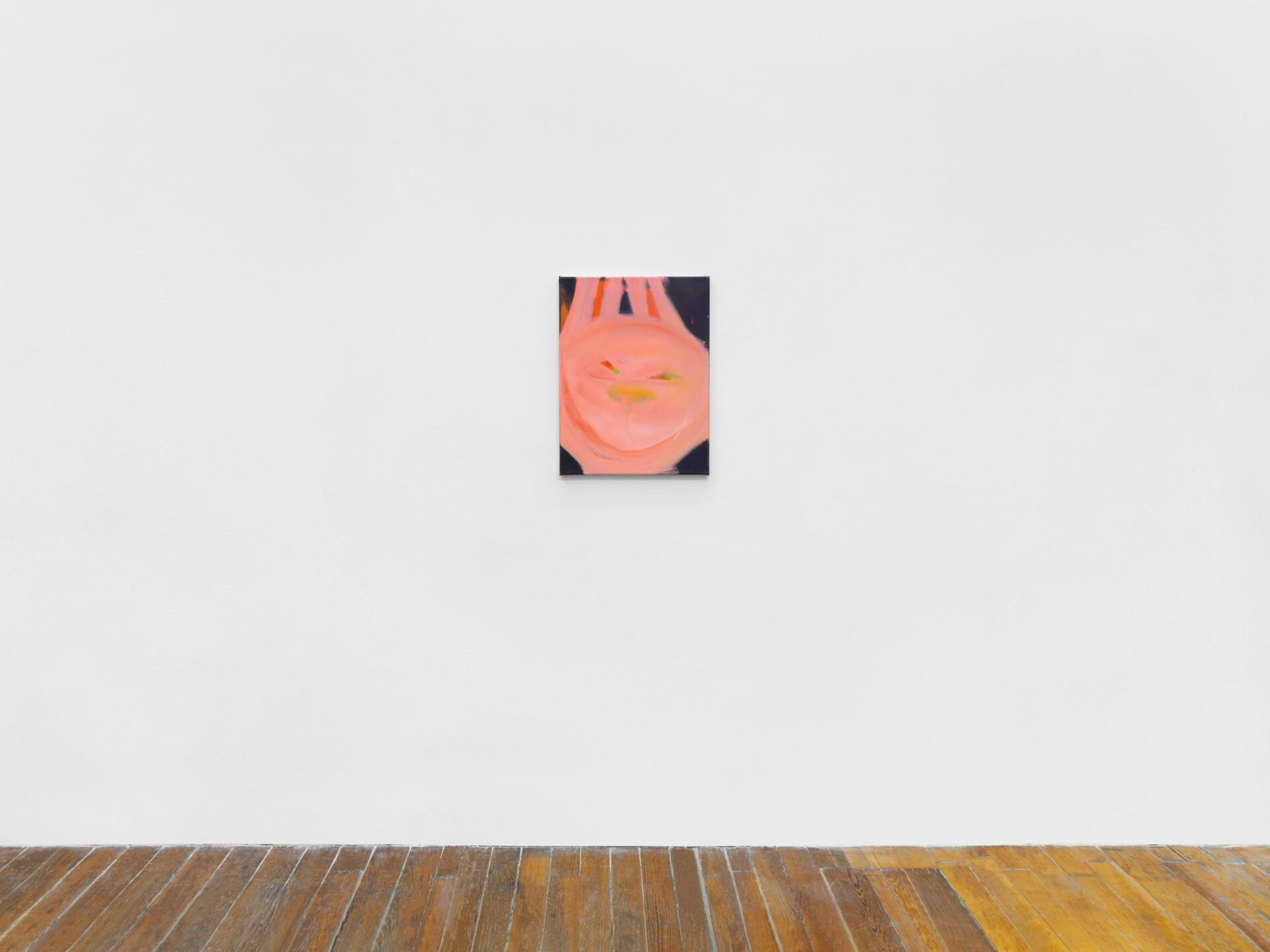 Aneta Kajzer, GRIN, oil on canvas, 2020, 60 x 45 cm