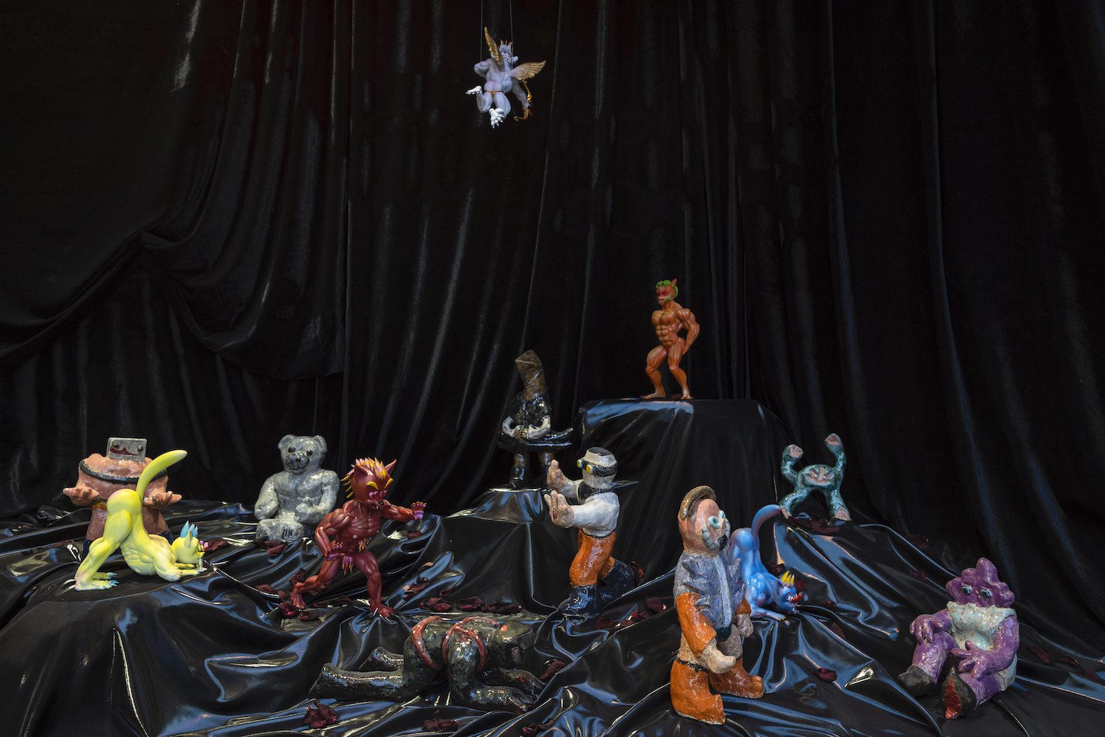 Jan Możdżyński, Sebulec – Lovehammer, exhibition view, Krupa Gallery, fot. Alicja Kielan 2022