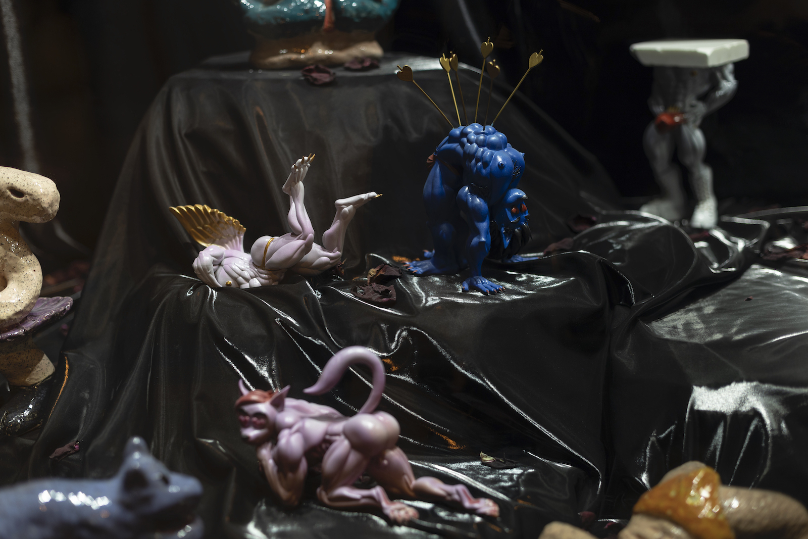 Jan Możdżyński, Sebulec – Lovehammer, exhibition view, Krupa Gallery, fot. Alicja Kielan 2022