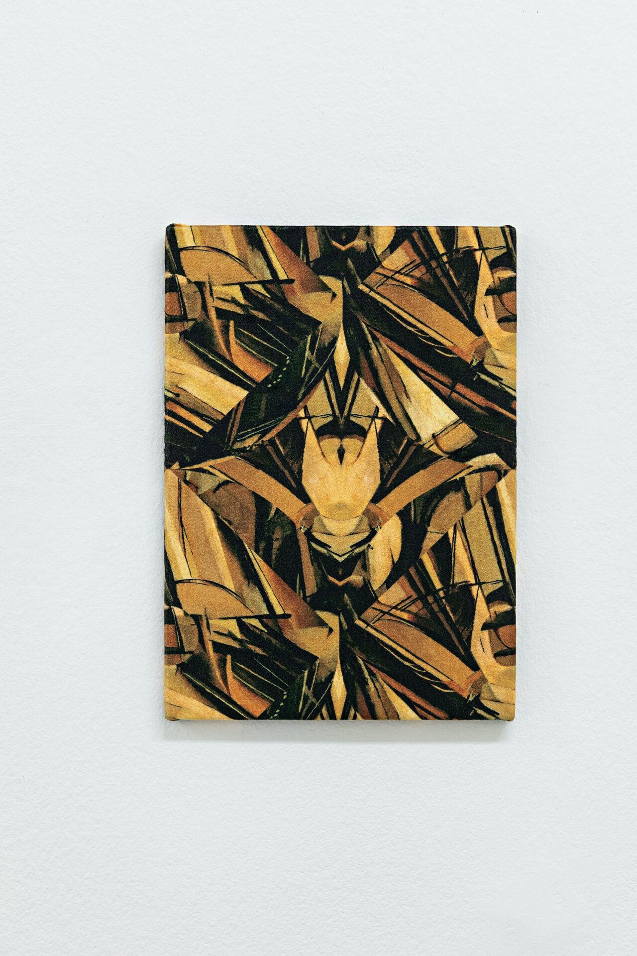 Jimmy Robert, “Descendances Du Nu (Velvet)”, 2022, Fabric, MDF, A4, installation view, Künstlerhaus Bremen 2022