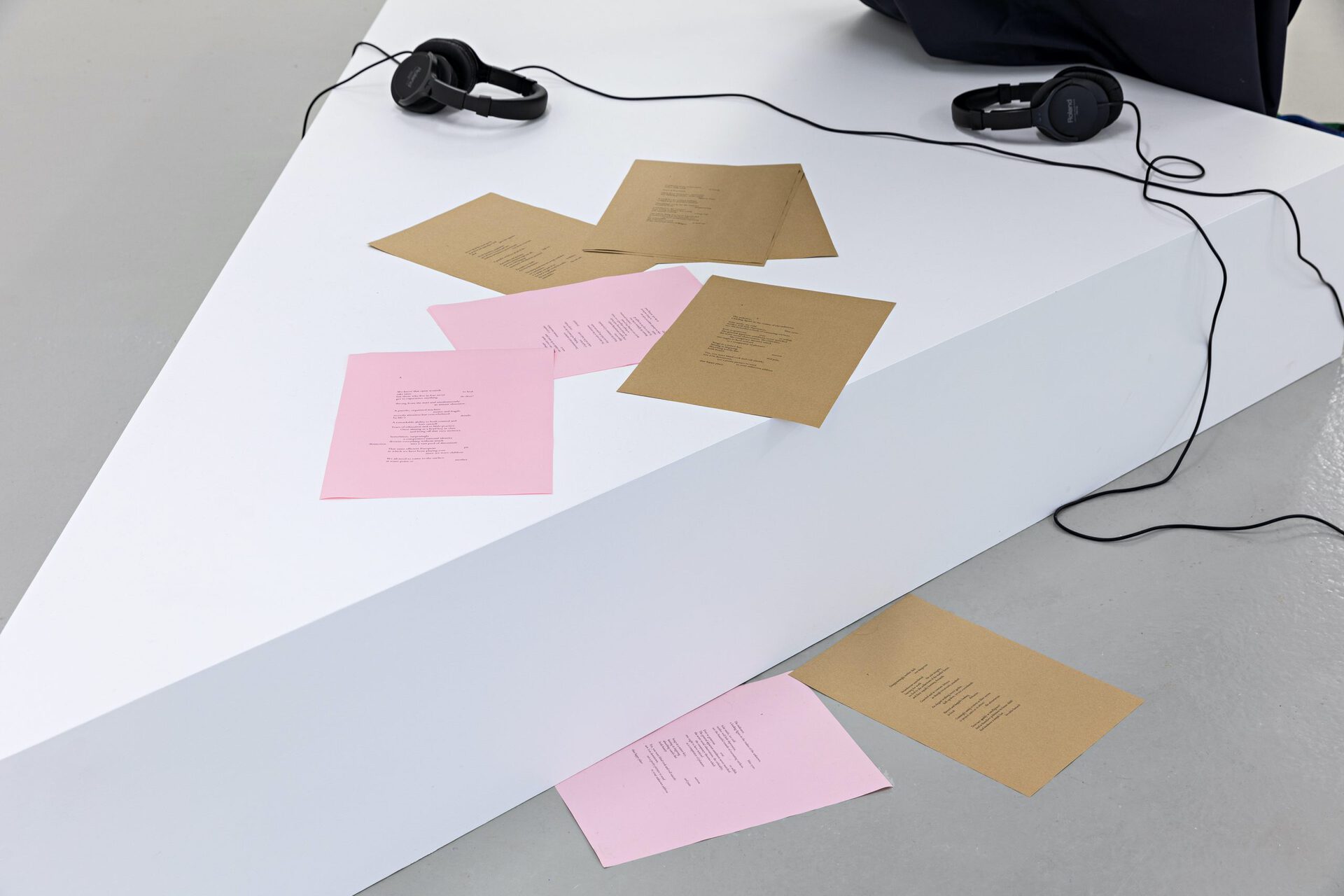 Jimmy Robert, “European Portraits”, 2017, installation view, Künstlerhaus Bremen 2022