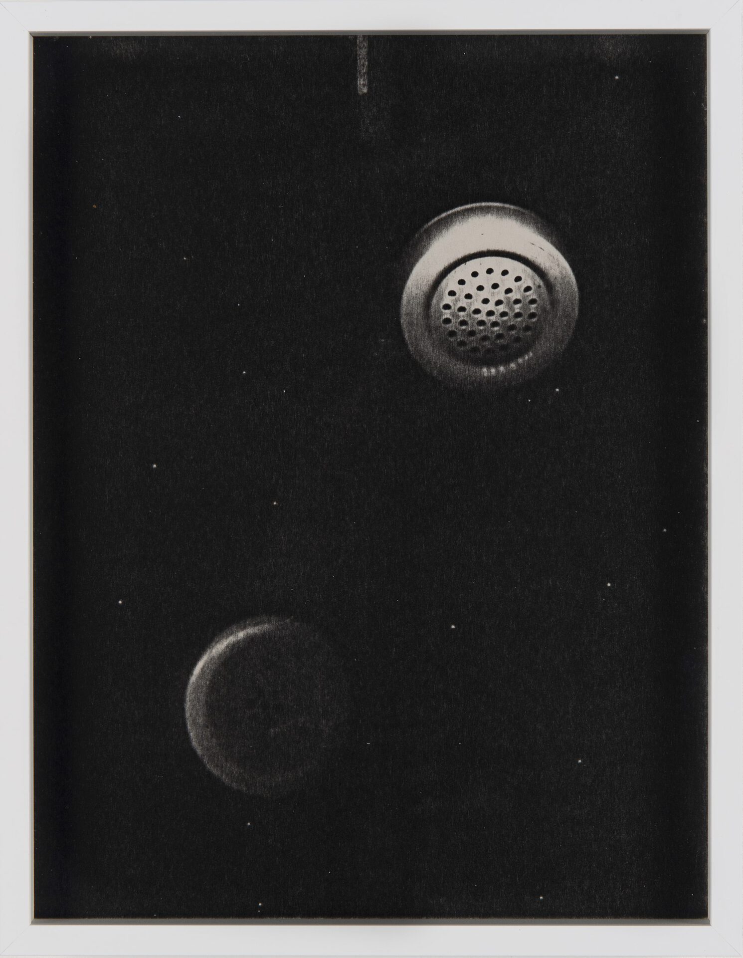 Pati Hill, Untitled (telephone), c.1977-79, serie (Common Objects), photocopy, 28 x 21,5 cm