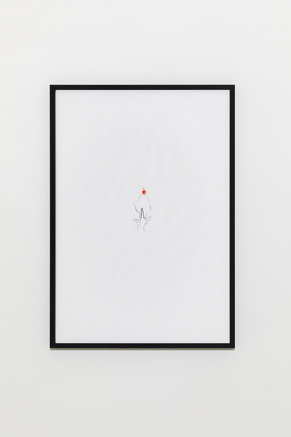 Kevin Desbouis, Untitled (Cake), 2022, mixed media, 50 x 35 cm