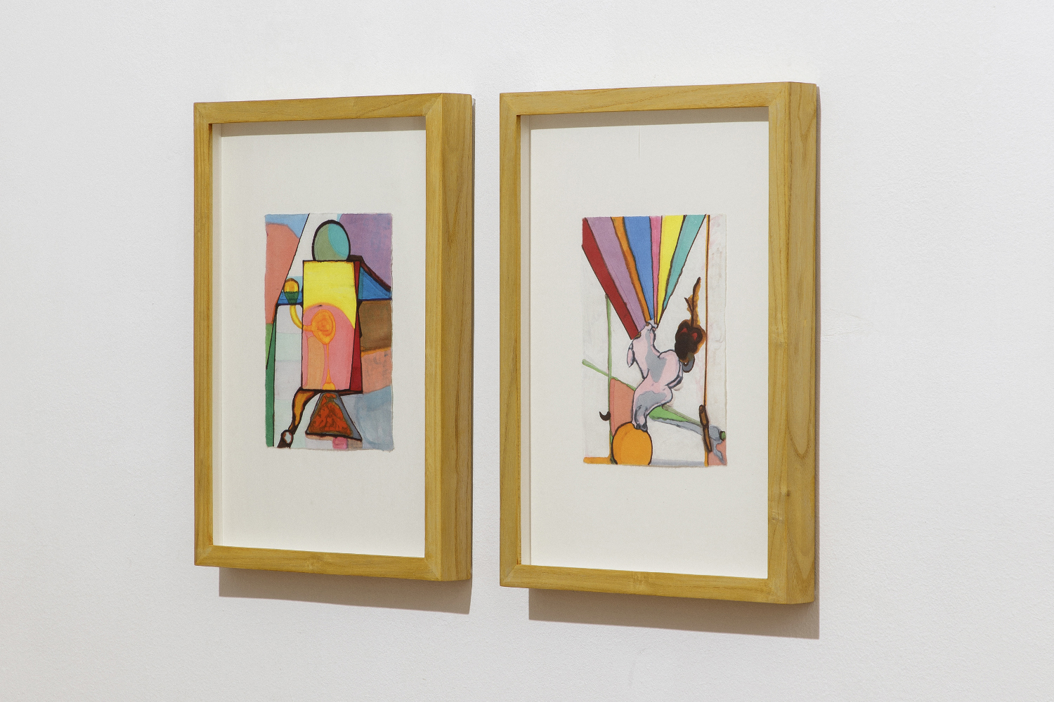 Installation view, Tamo Jugeli's solo exhibition 'Random Order' at Gallery Artbeat, Tbilisi, Georgia