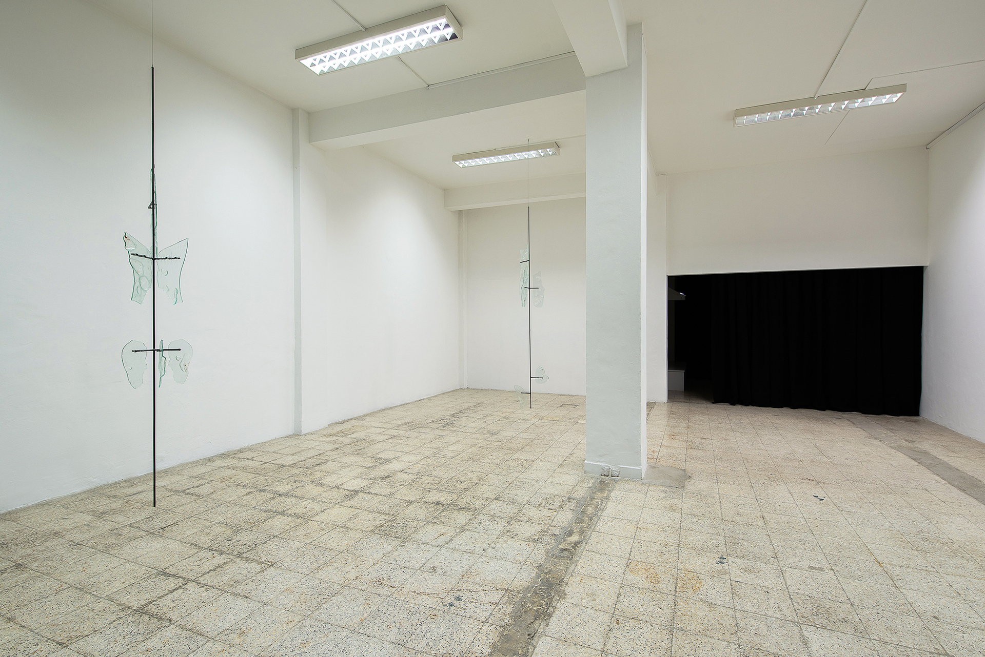 1 Leontios Toumpouris – Reconfiguring motions, 2022, installation view
