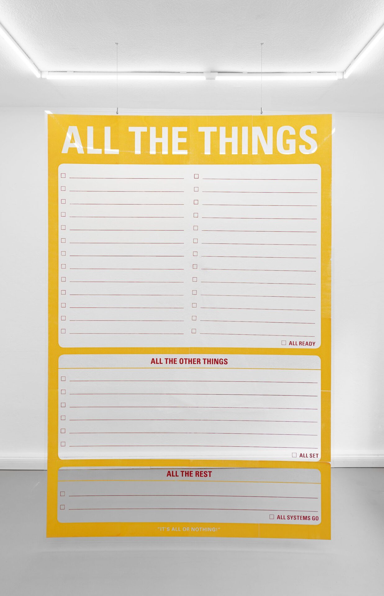 Lea Vajda - ungünstig I, 2022, slikscreen on polycarbonate, 275x184 cm