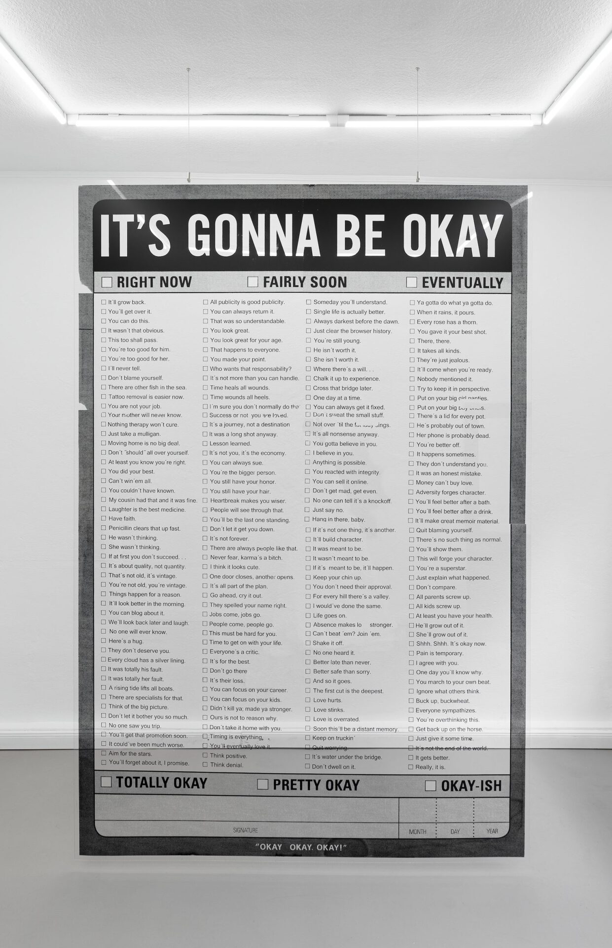 Lea Vajda - ungünstig III, 2022, slikscreen on polycarbonate, 275x184 cm