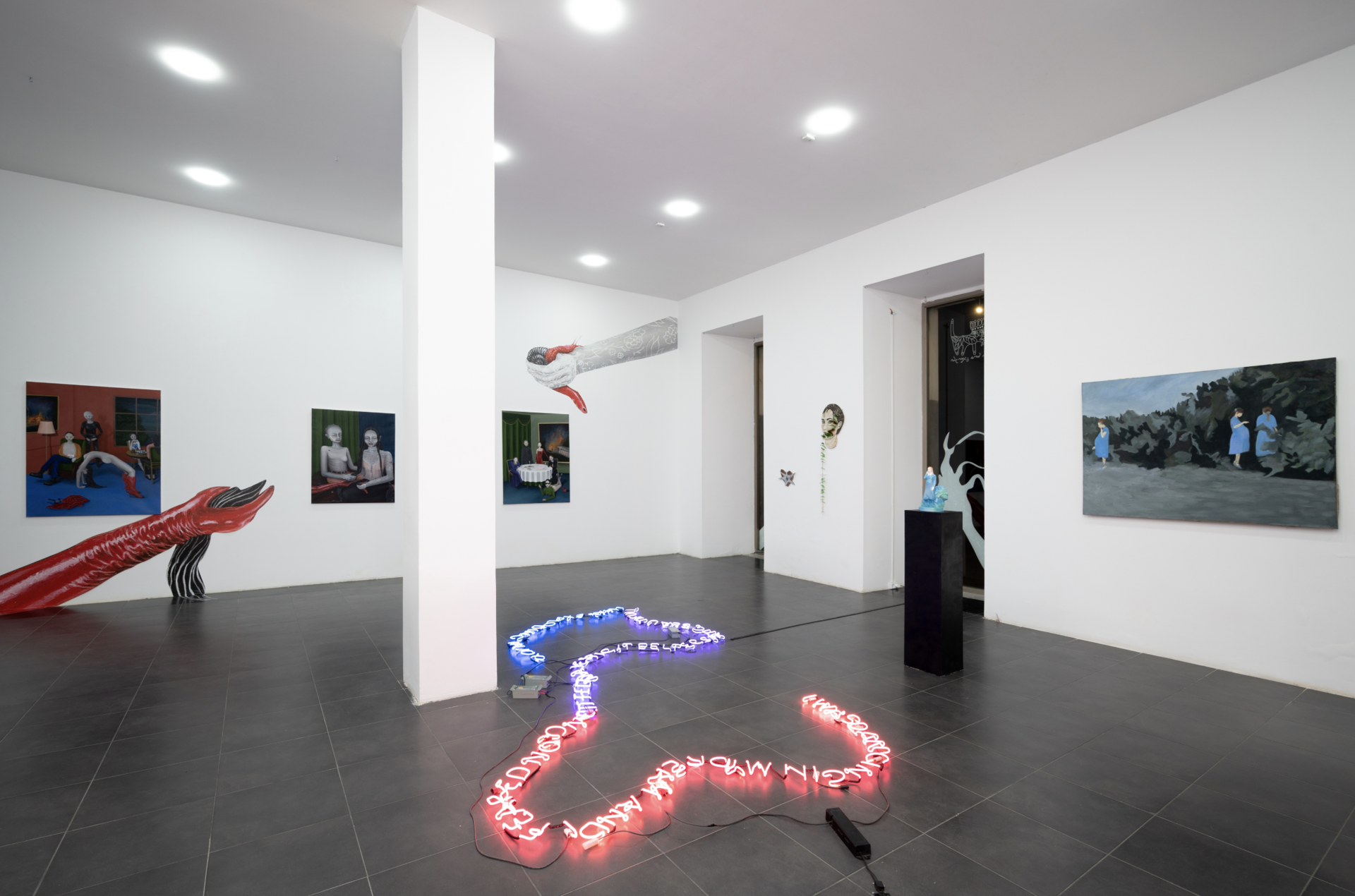 Sorry, no flowers here, installation view