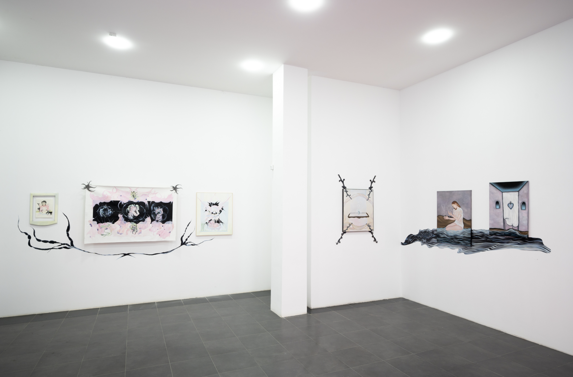Sorry, no flowers here, installation view