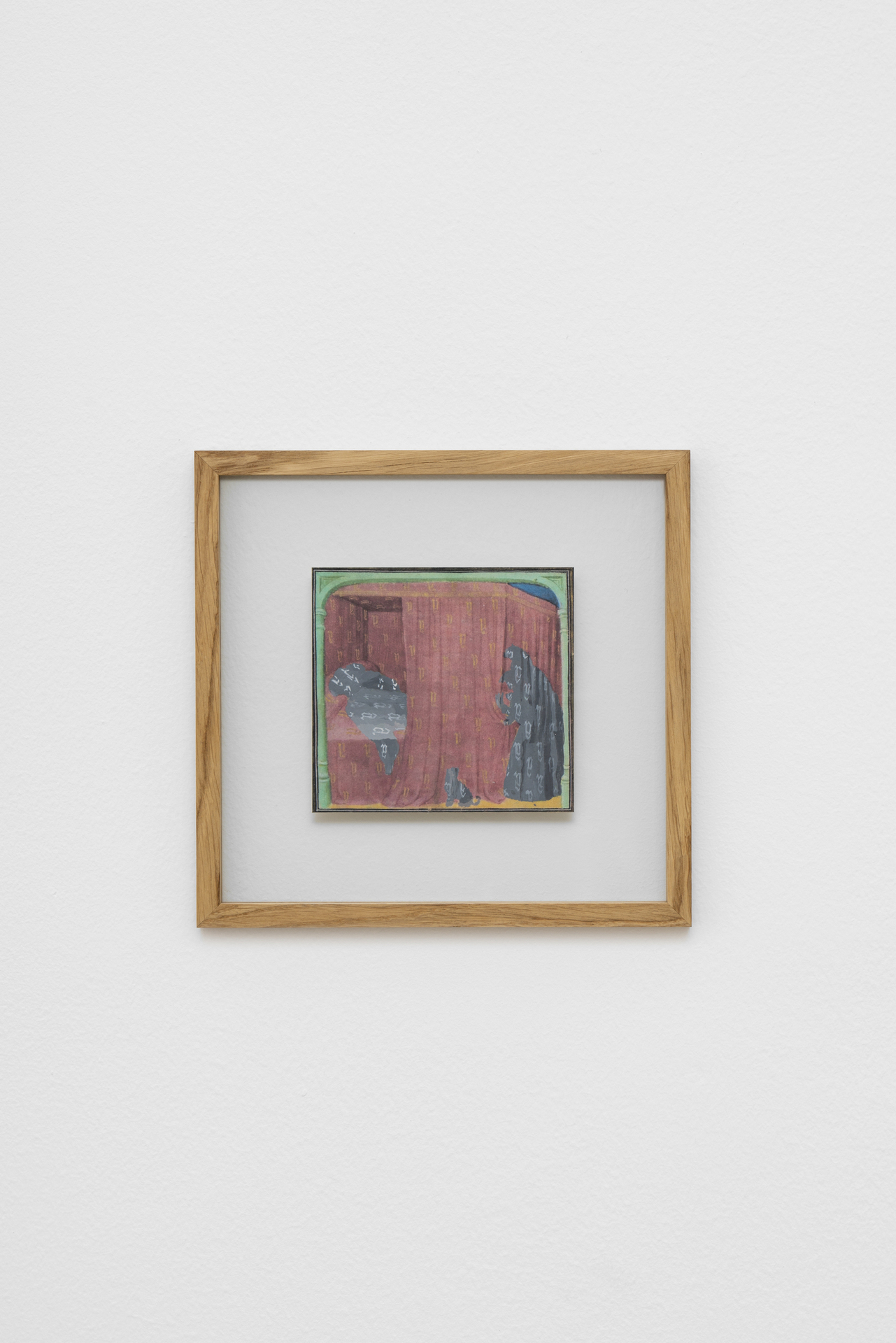 Emilia Kina, Untitled, 2017, work on paper,  12,5 x 13,5 cm