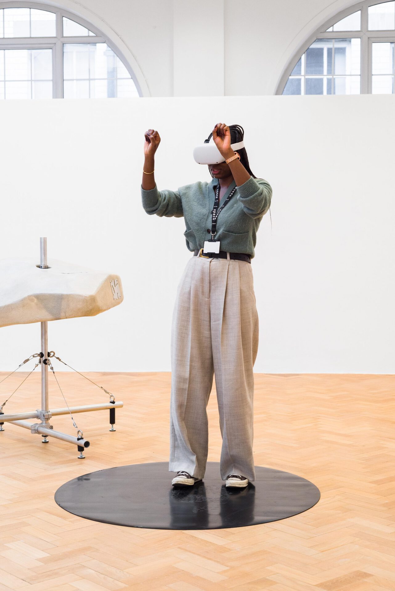 Thomas Pellerey Grogan, Thinking like a mountain, 2022, Overview #8, VR Game Installation, h.165 x w.750 x d.530 cm