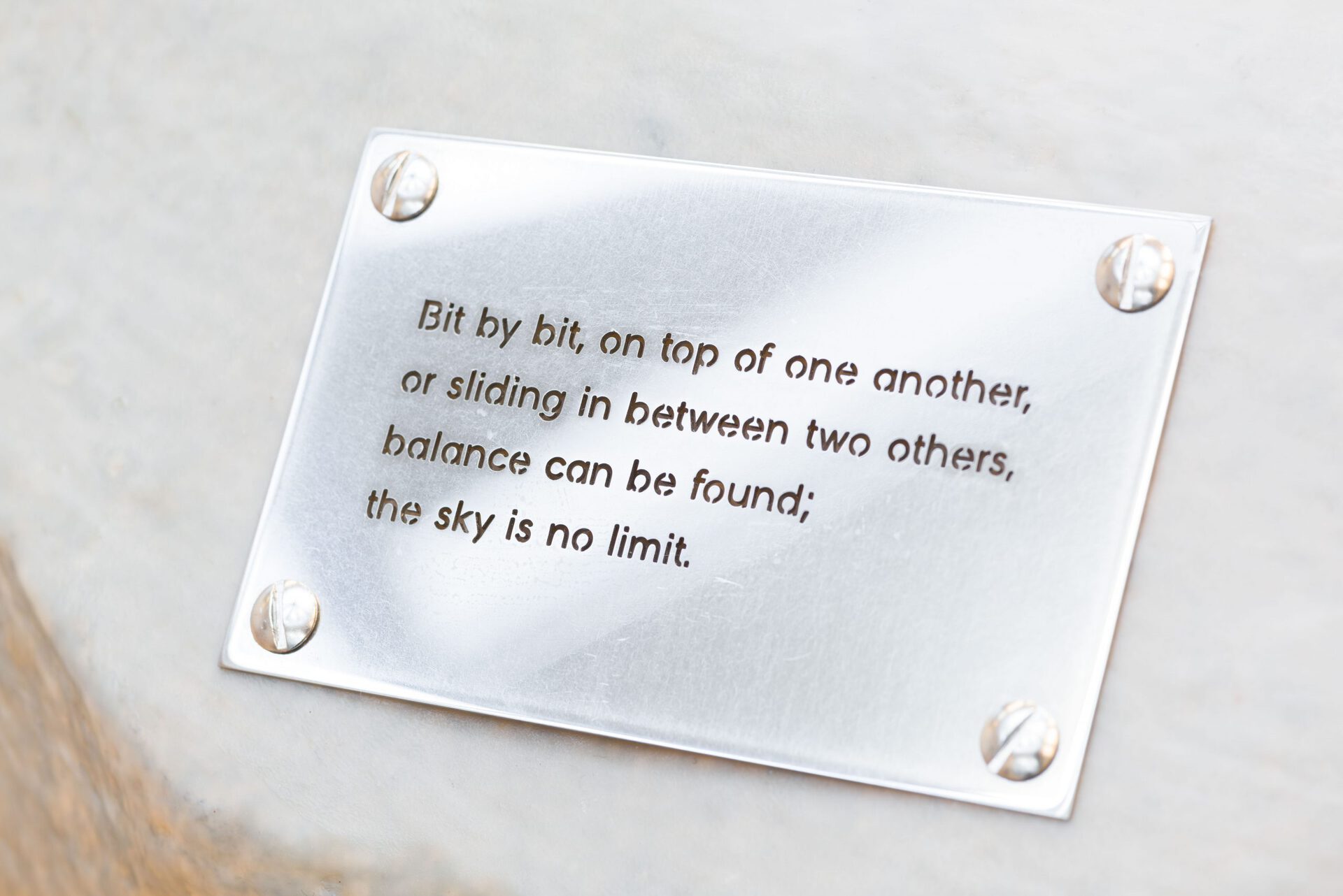 Thomas Pellerey Grogan, Thinking like a mountain, 2022, Sculpture #3 detail, polyester resin, stainless steel, aluminium, plastic, h.110 x w.78 x d.78 cm