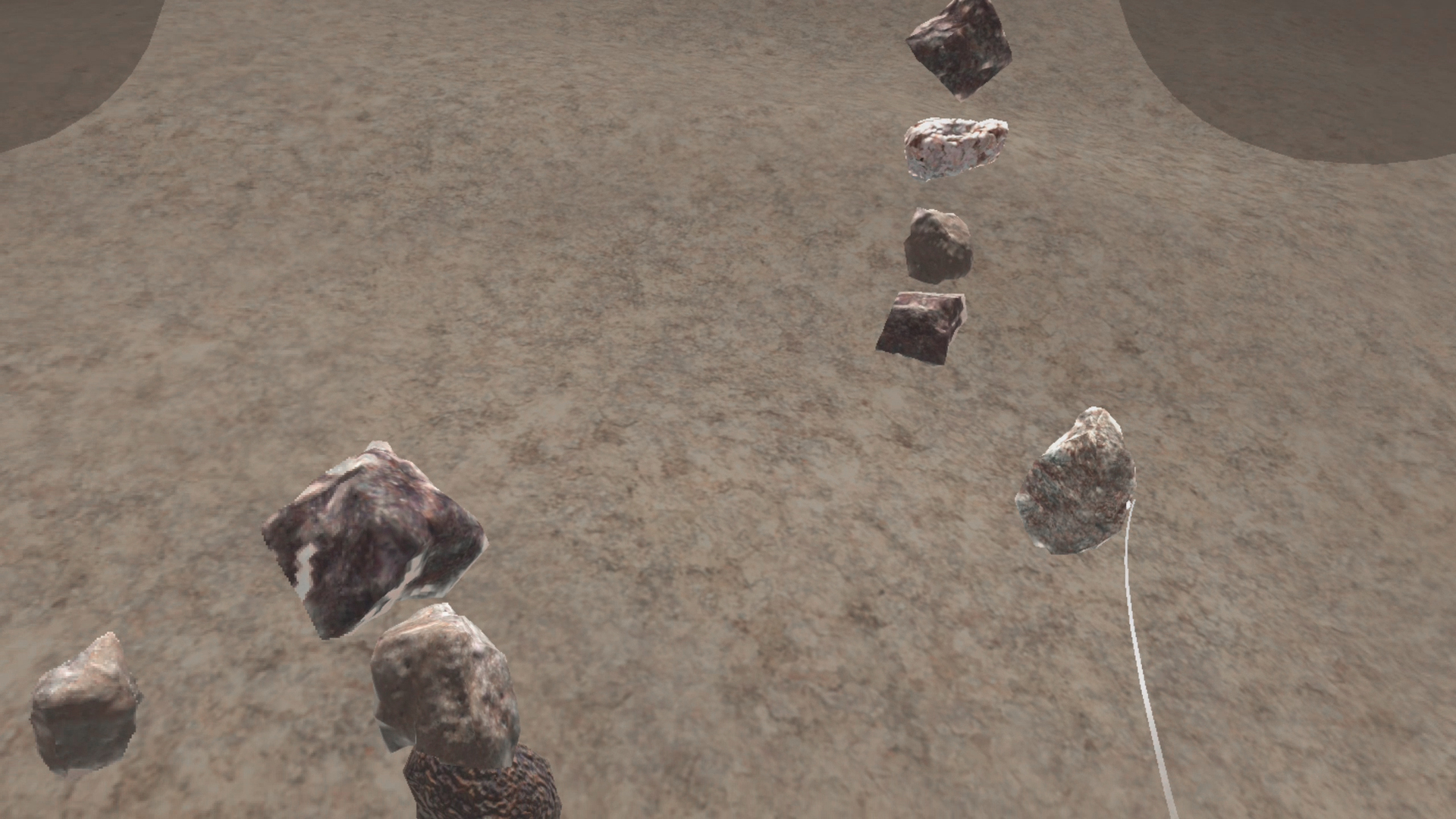 Thomas Pellerey Grogan, Thinking like a mountain, 2022, VR Game still #4