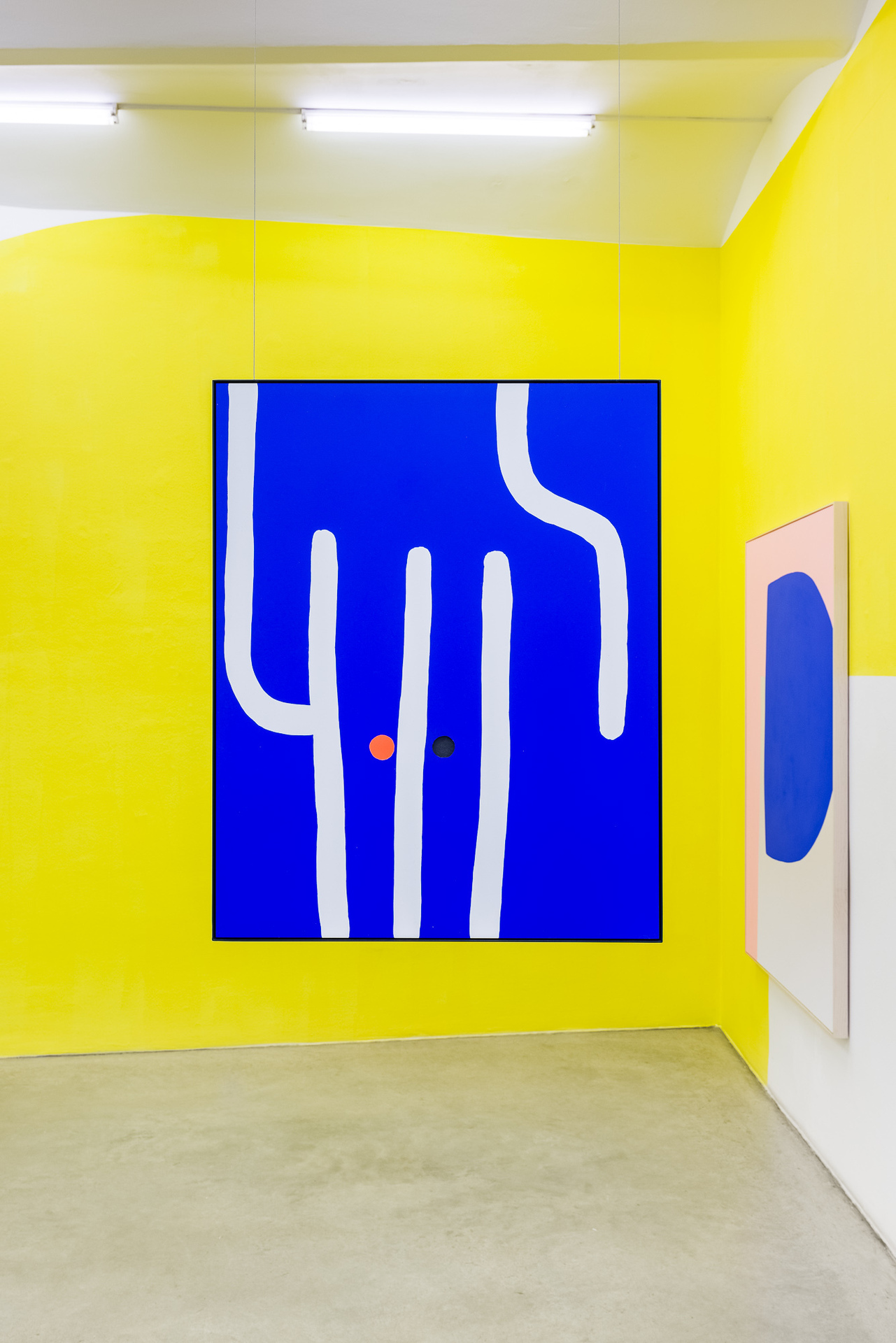 Exhibition view TRIO FEMININ | Cornelia BALTES, Ira SVOBODOVÁ, Natalia ZAŁUSKA, Christine König Galerie, Vienna 2022