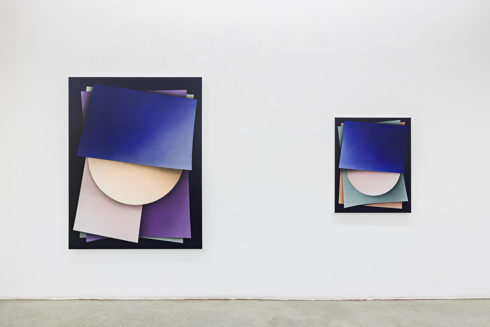 Exhibition view TRIO FEMININ | Cornelia BALTES, Ira SVOBODOVÁ, Natalia ZAŁUSKA, Christine König Galerie, Vienna 2022