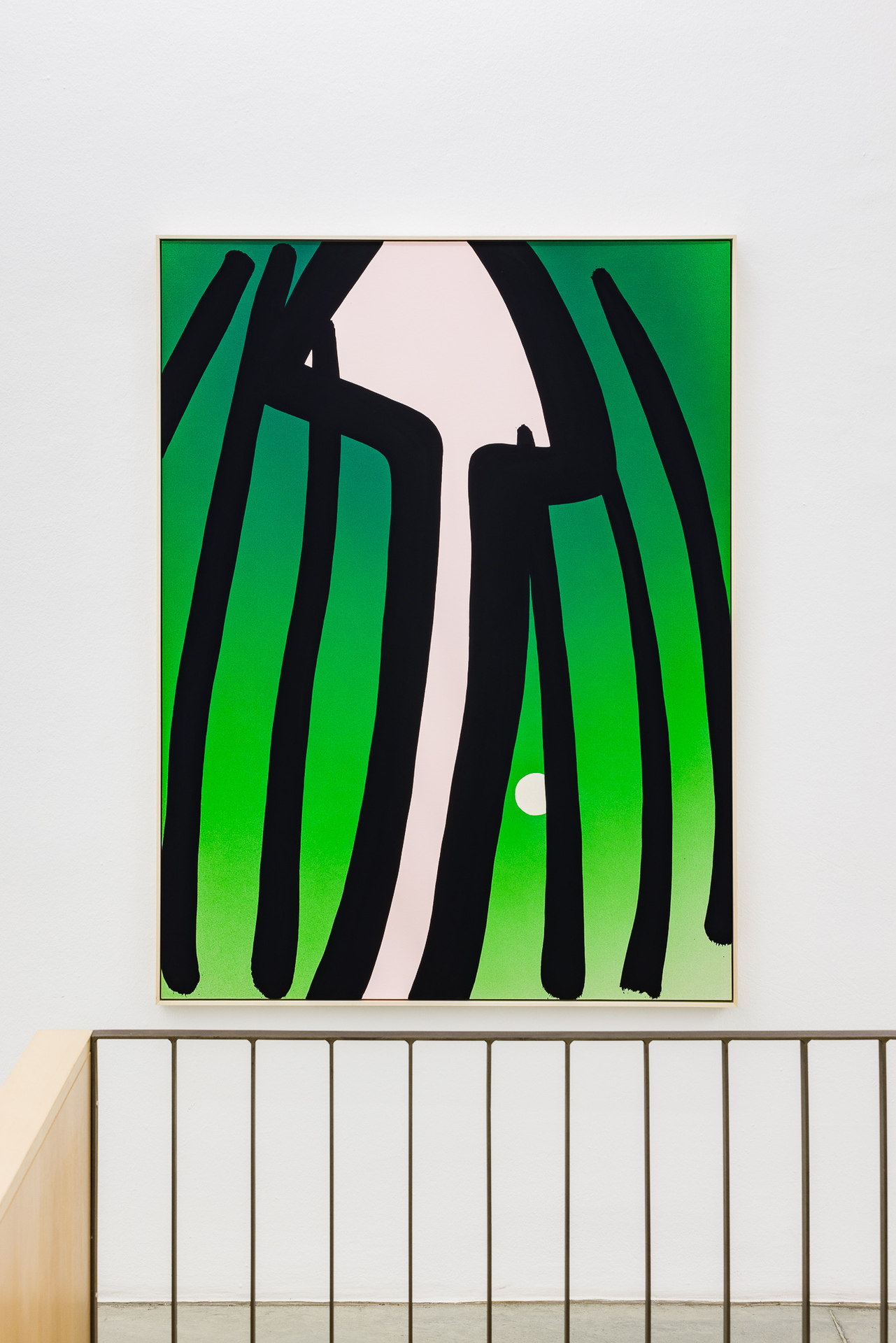 CORNELIA BALTES Sig, 2022 Acrylics on canvas 160 x 120 x 6 cm