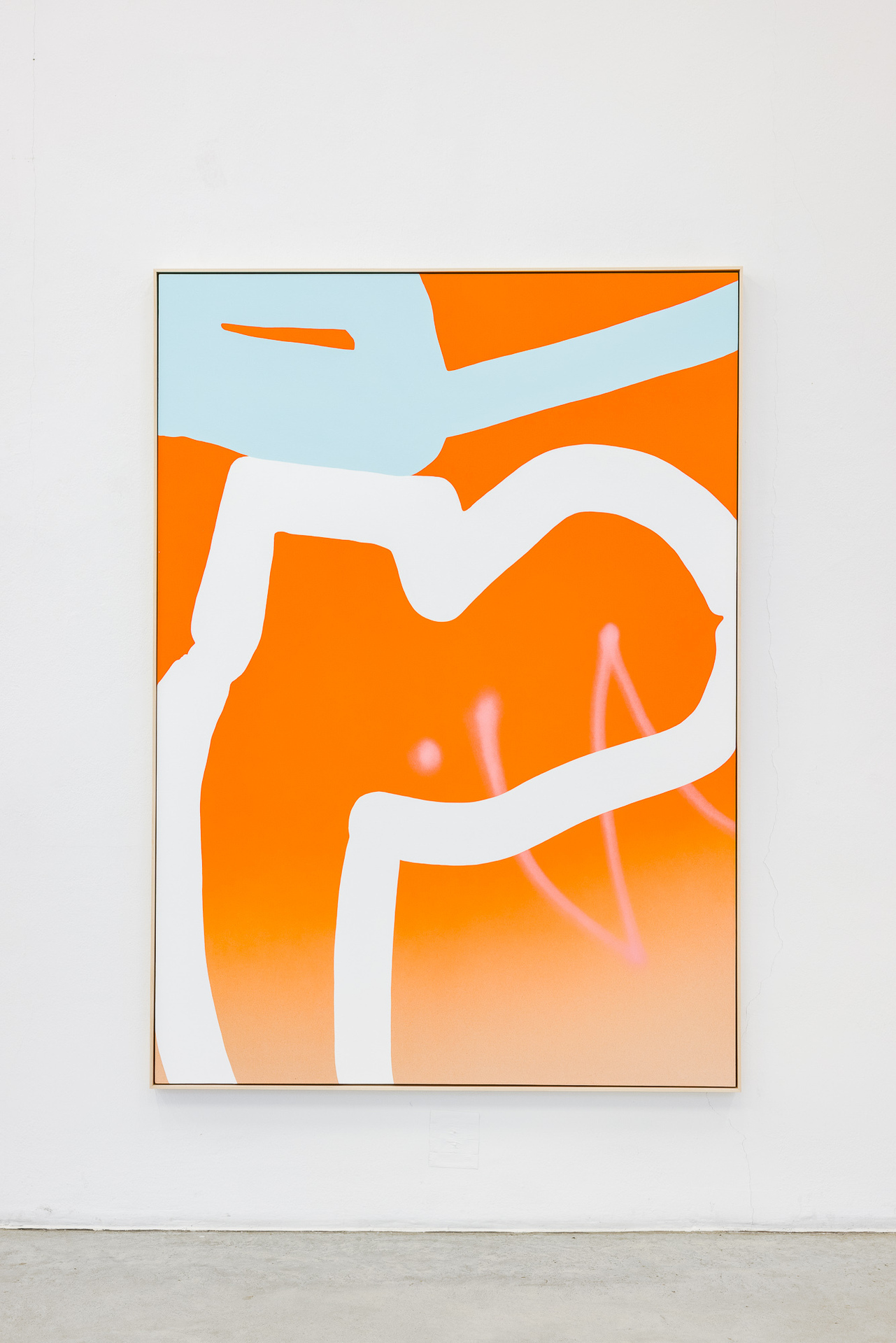 CORNELIA BALTES Jag, 2021 Acrylics on canvas 210 x 150 x 3 cm