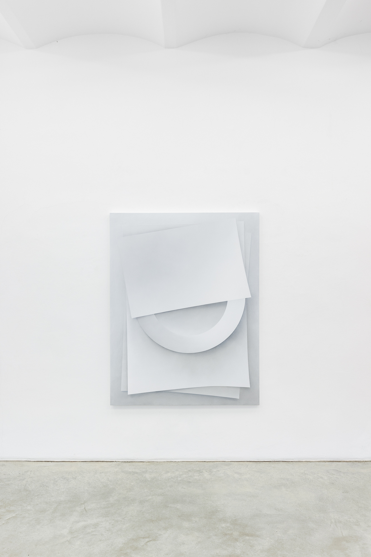 Ira SVOBODOVÁ  Paperwork 41, 2021 Acrylics on canvas 180 x 140 cm