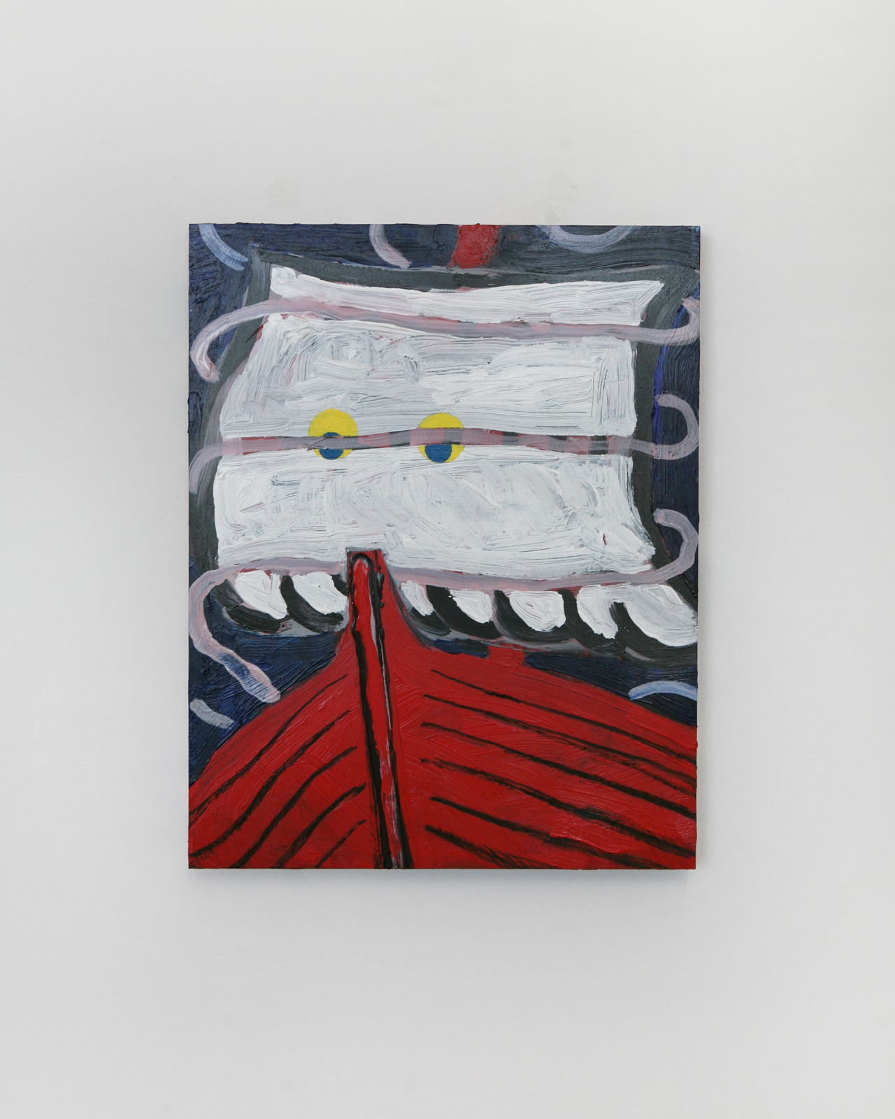Conor Thompson, Ship 2, 2022, Acrylic on panel