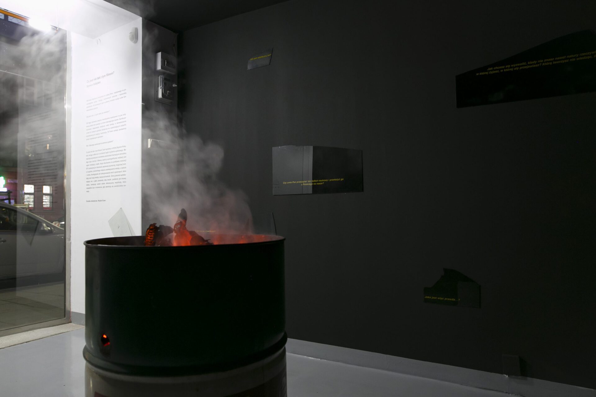 Szymon Kobylarz, What's wrong with this film? , 2022, Installation, Exhibition View_10