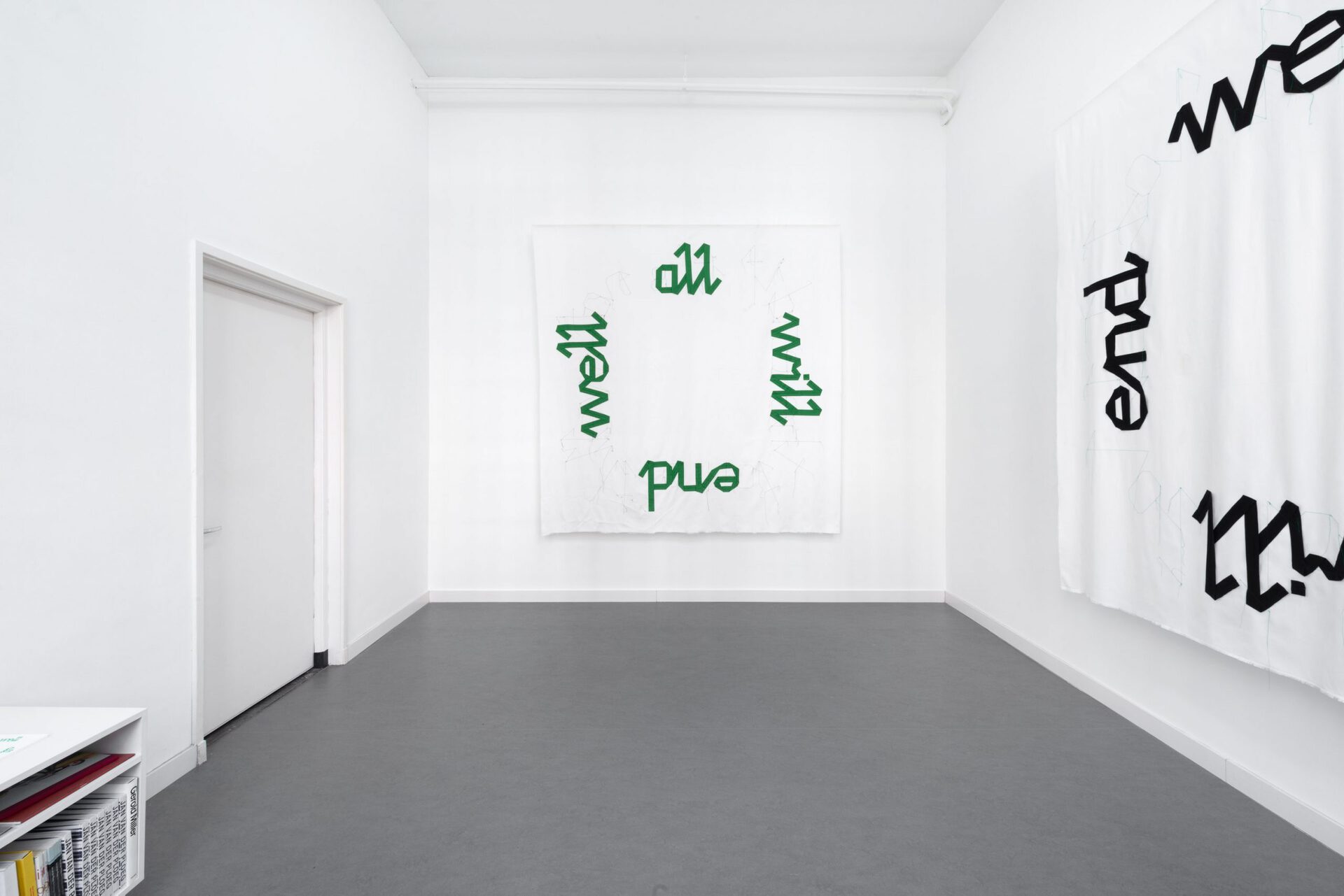 Ola Korbańska, All Will End Well, 2022, textile, 253x253 cm