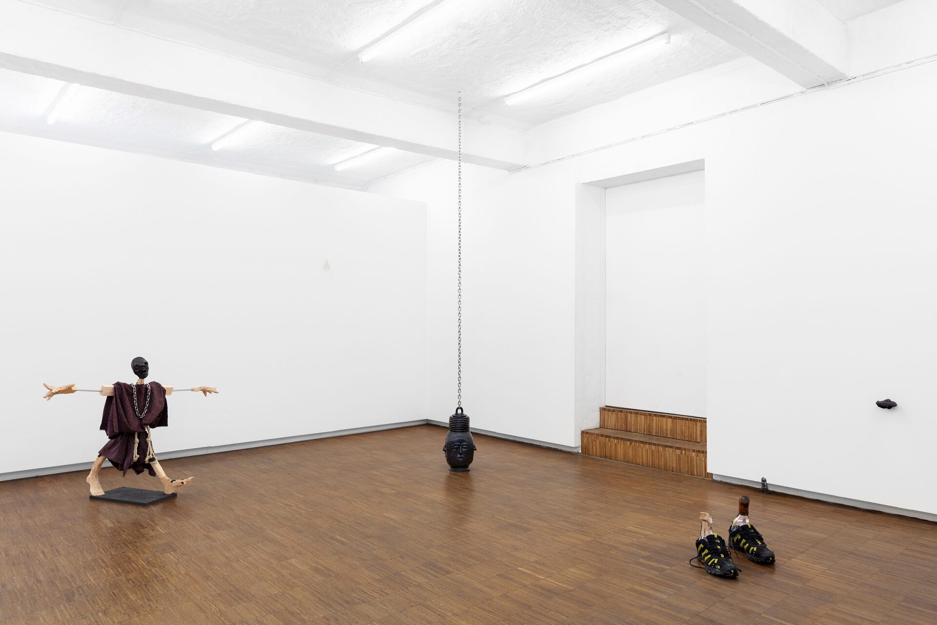 And Darkness the Right Hand of Light installation view.
