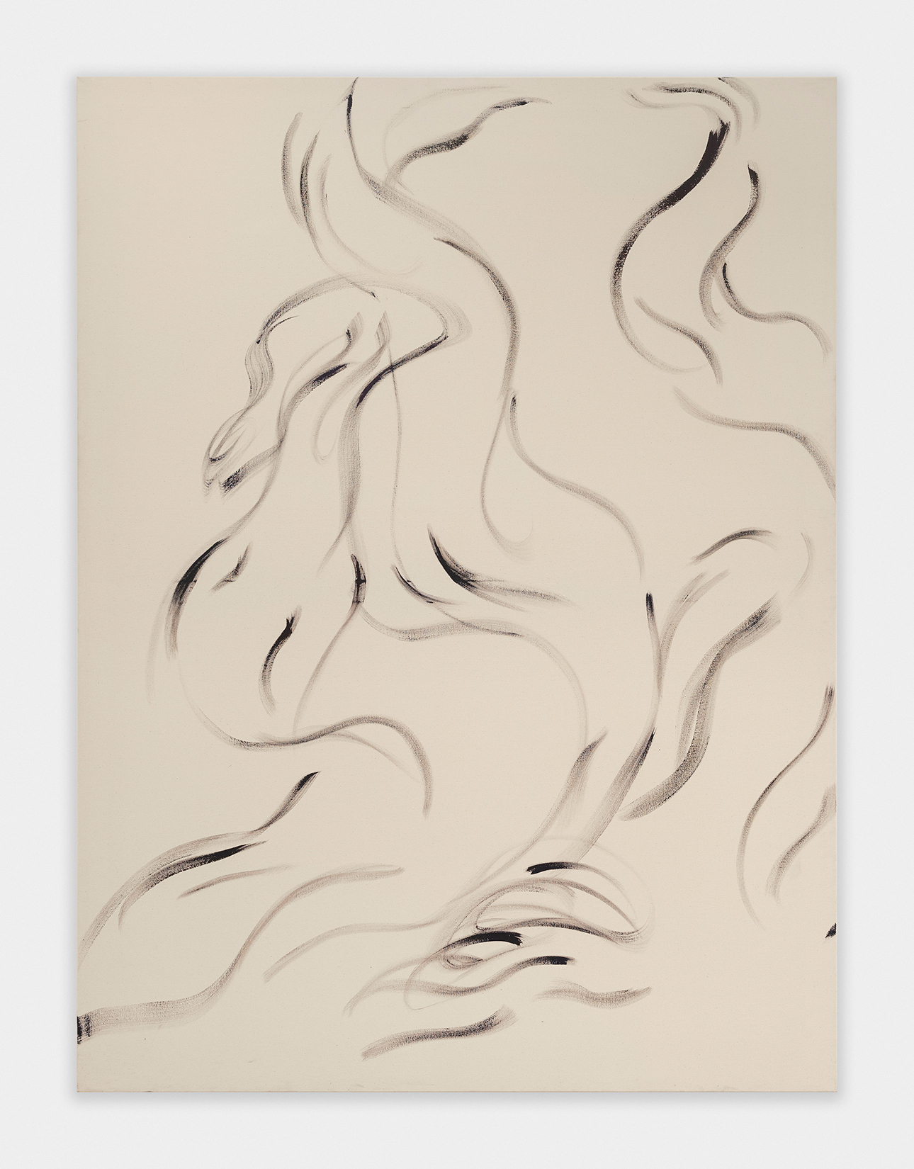 Alina Vergnano, Sinking Slow, 2022 (Oil on cotton canvas, 200 x 150 cm).
