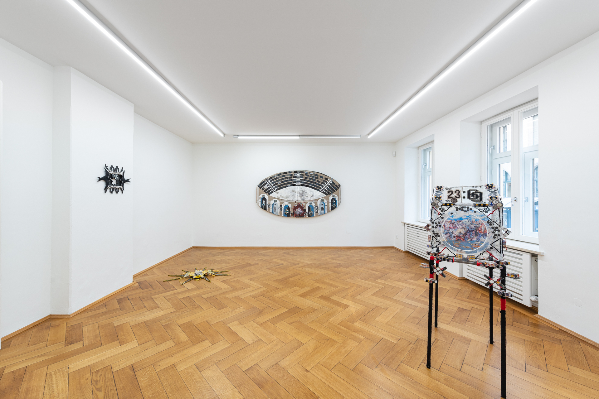 Installation view Anna Solal: "adresse aux gémonies", BRITTA RETTBERG Munich, 2022