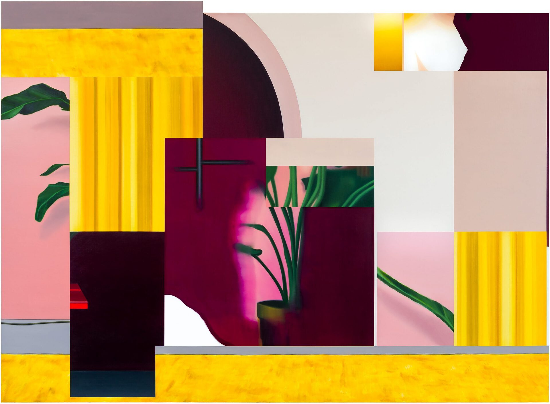 Thorben Eggers, Interior_2, 2020, oil on canvas, 154 x 210 cm, 2020_Copyright_Thorben Eggers