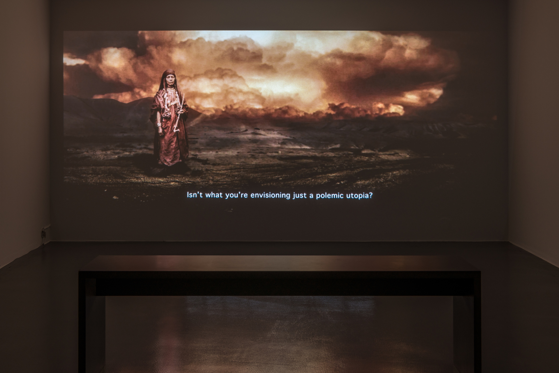 Larissa Sansour & Søren Lind, In the Future They Ate from the Finest Porcelain, 2016, film, 29 min., courtesy: the artists