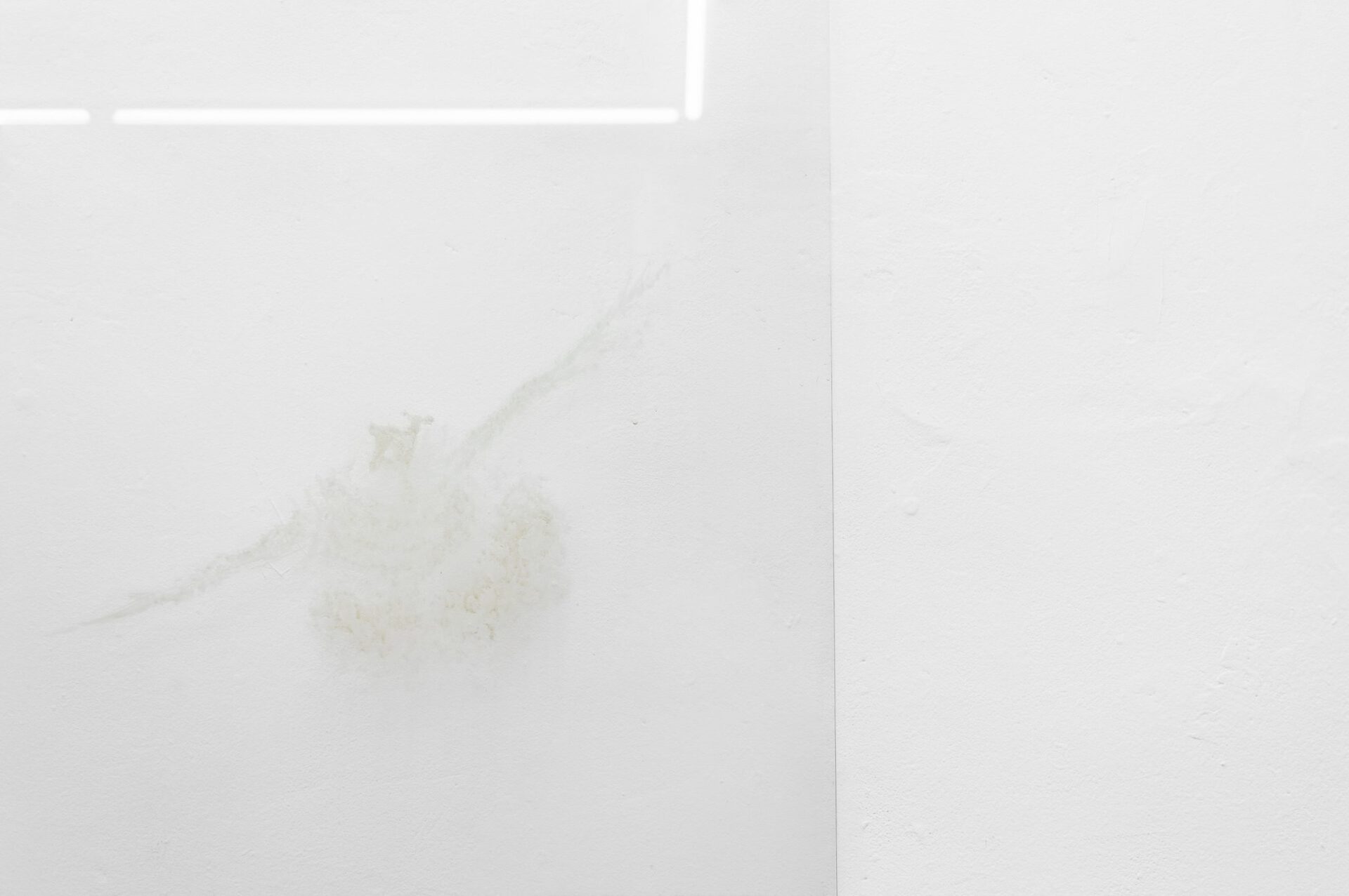 Thomas Lambertz, OPENINGS I, acrylic on glass, 110 x 170 cm, 2022.