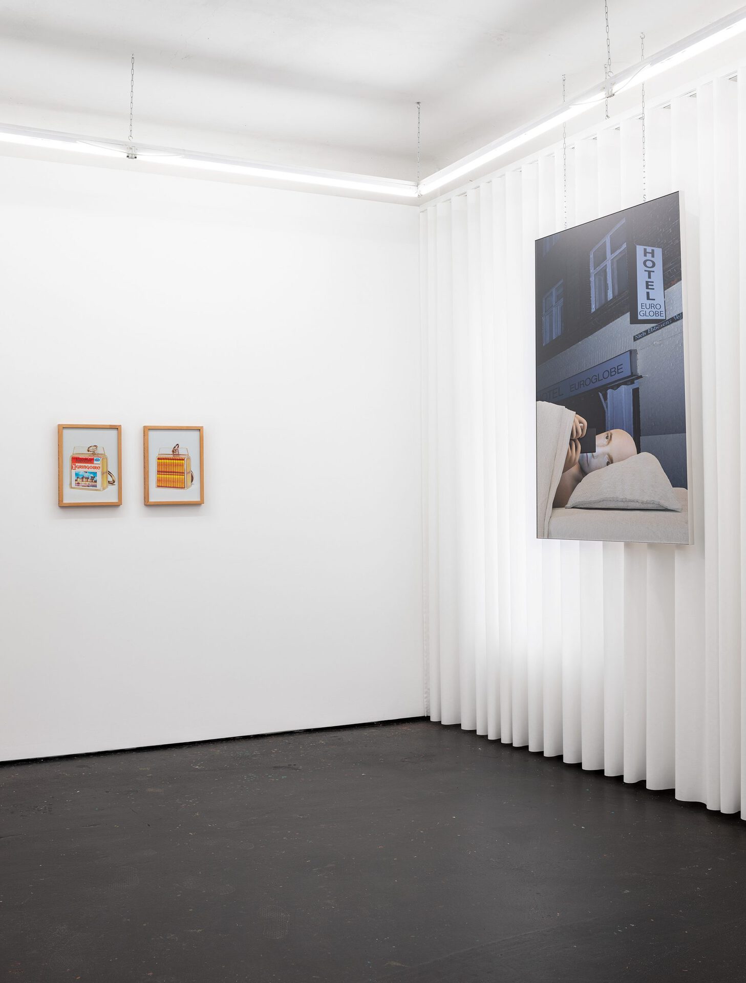 Jack Burton, Long Distance Highway Hotel, Installation View 2