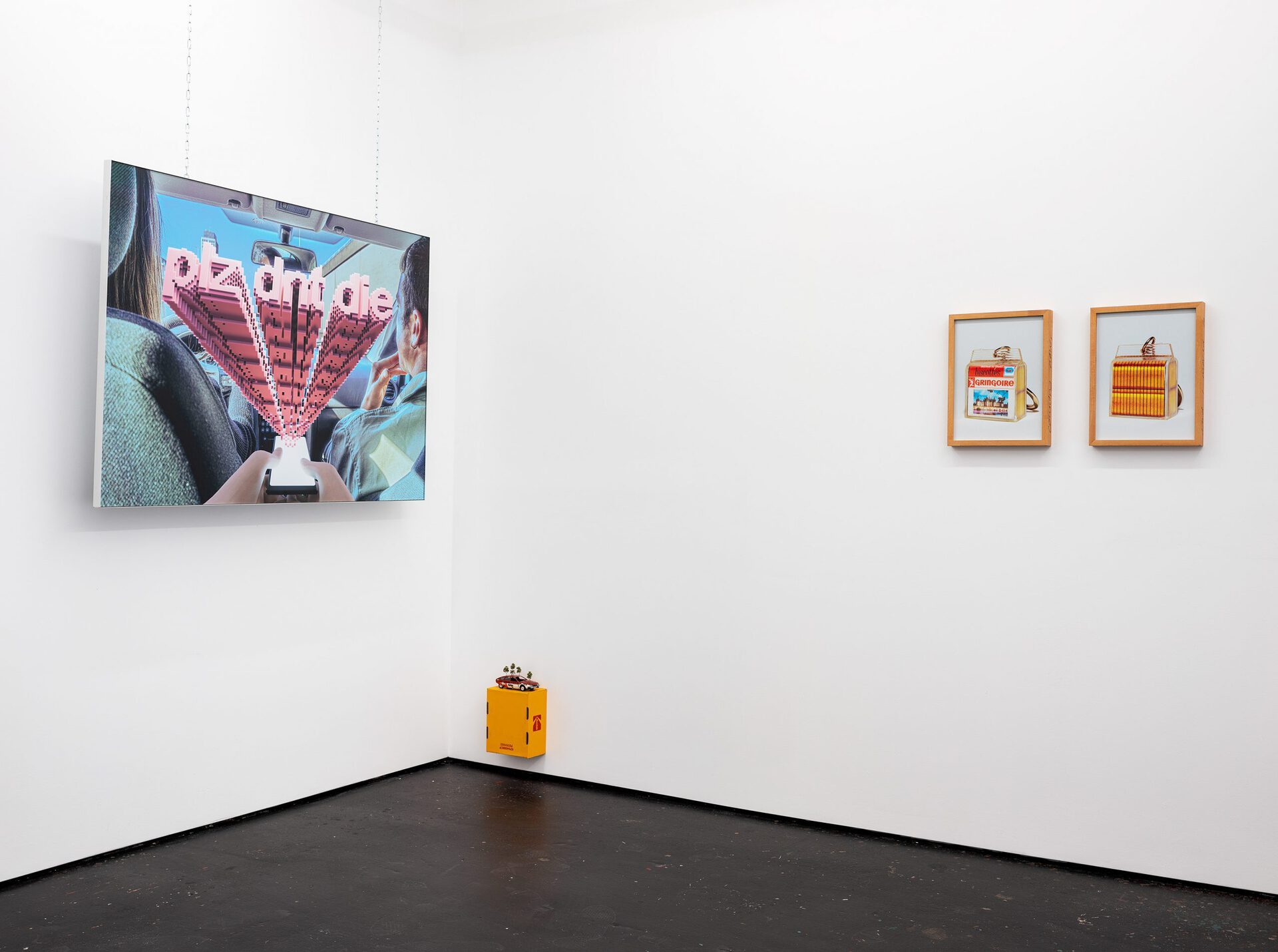 Jack Burton, Long Distance Highway Hotel, Installation View 3