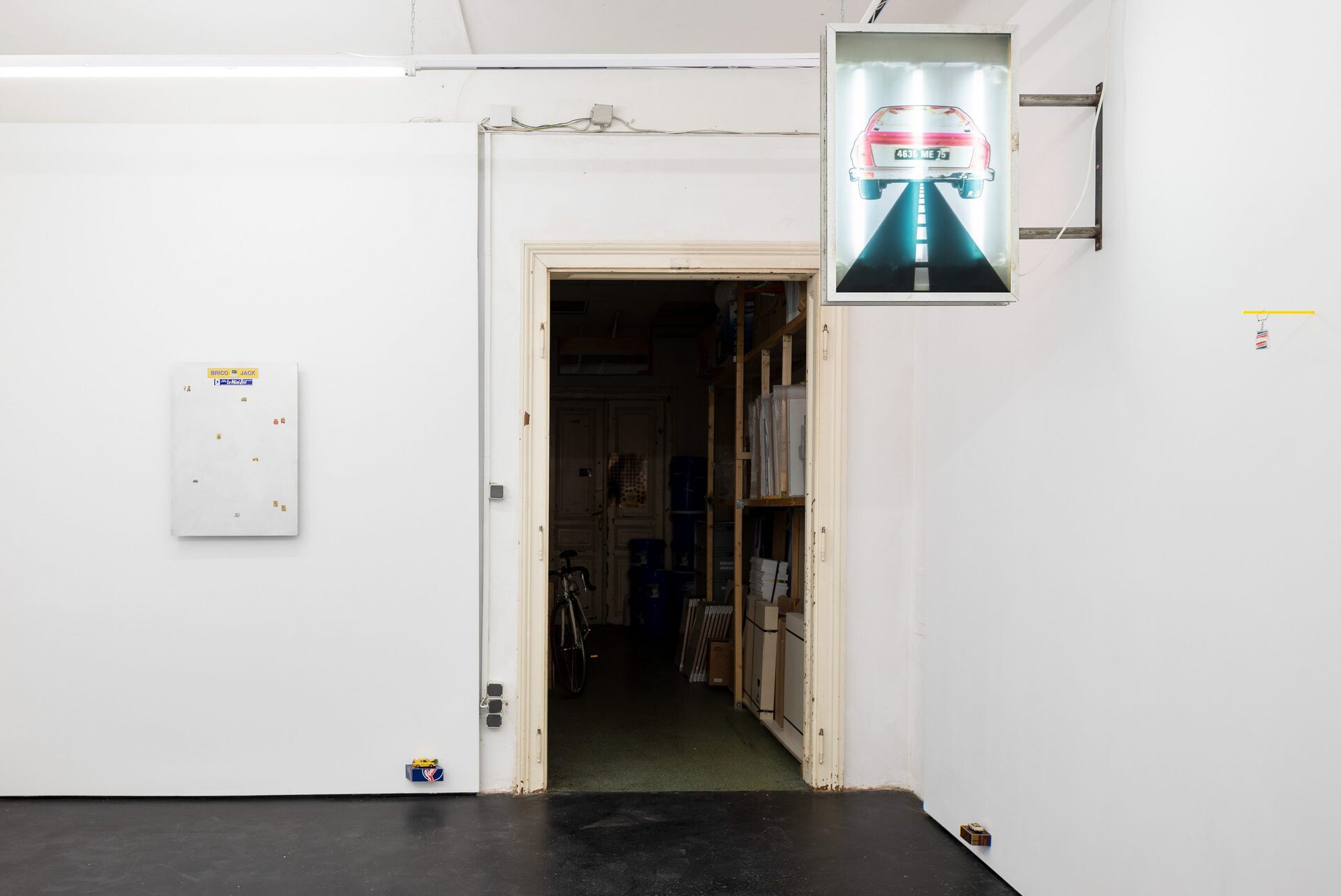 Jack Burton, Long Distance Highway Hotel, Installation View 8