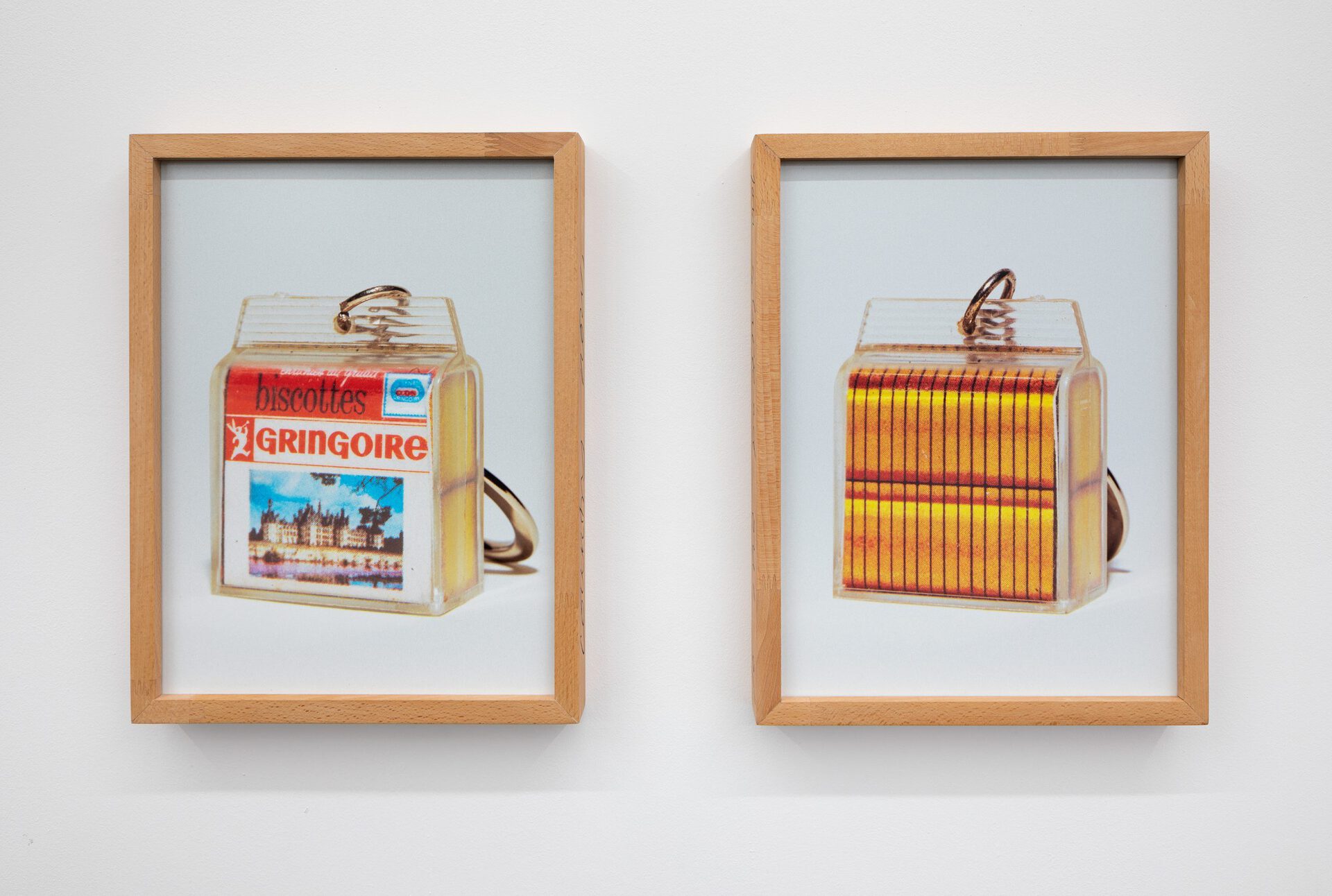 Keepsake 1 & 2 (1), UV print on dibond, wooden frame, filler, 33 x 43 x 4 cm, 2022