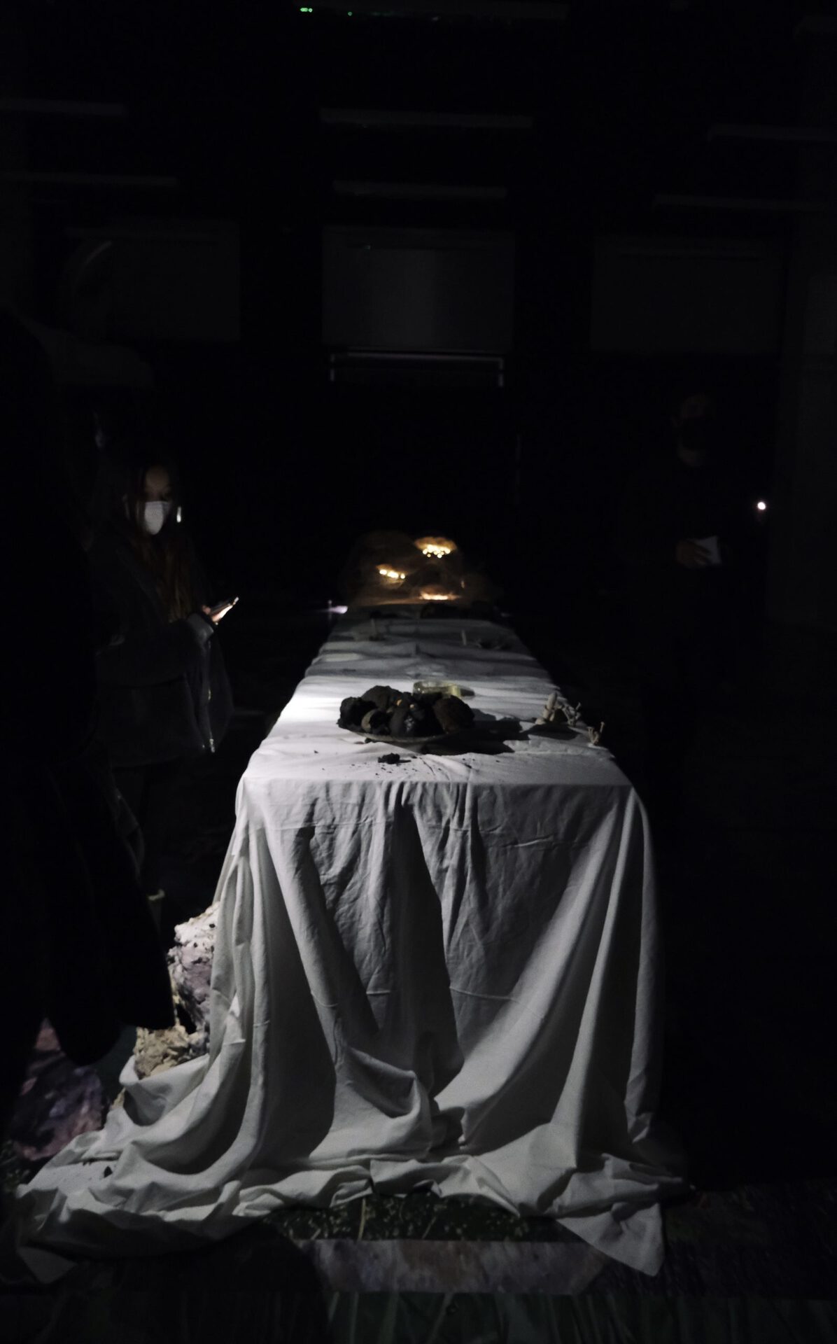 Exhibition View, opening.