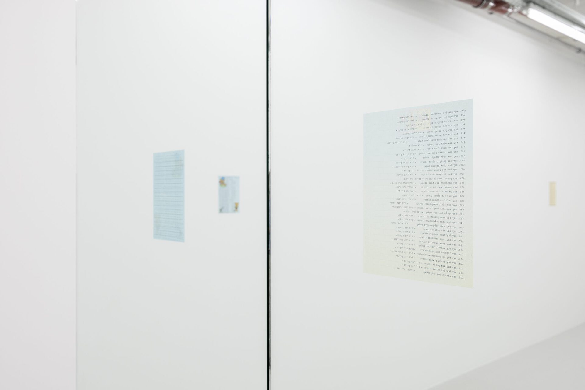 Asta Lynge: Made of sunshine, installation view. 2022.