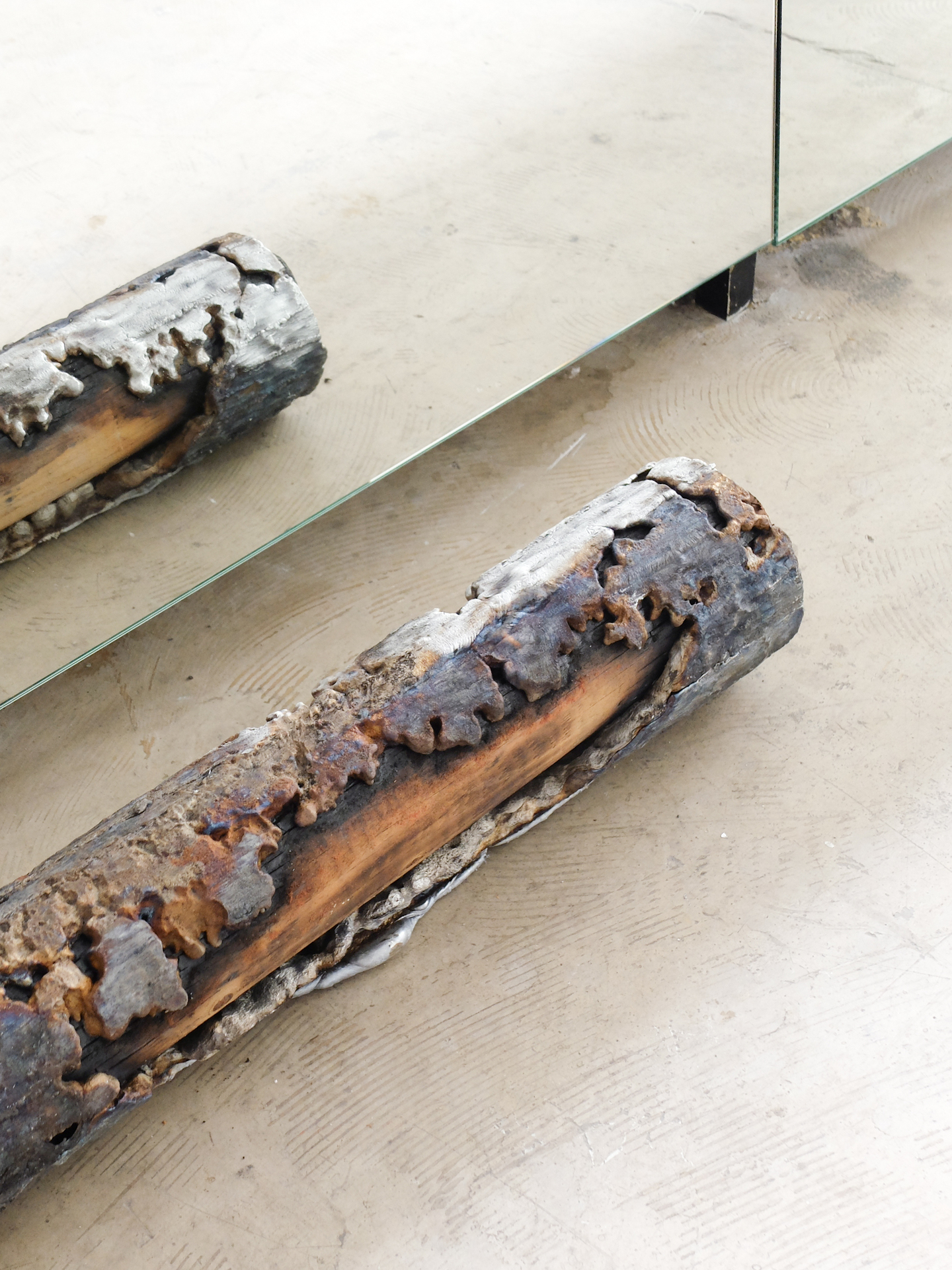 fig14, Thomas Supper, Module, 2021, 175 x 10 cm, wood, aluminum, jute